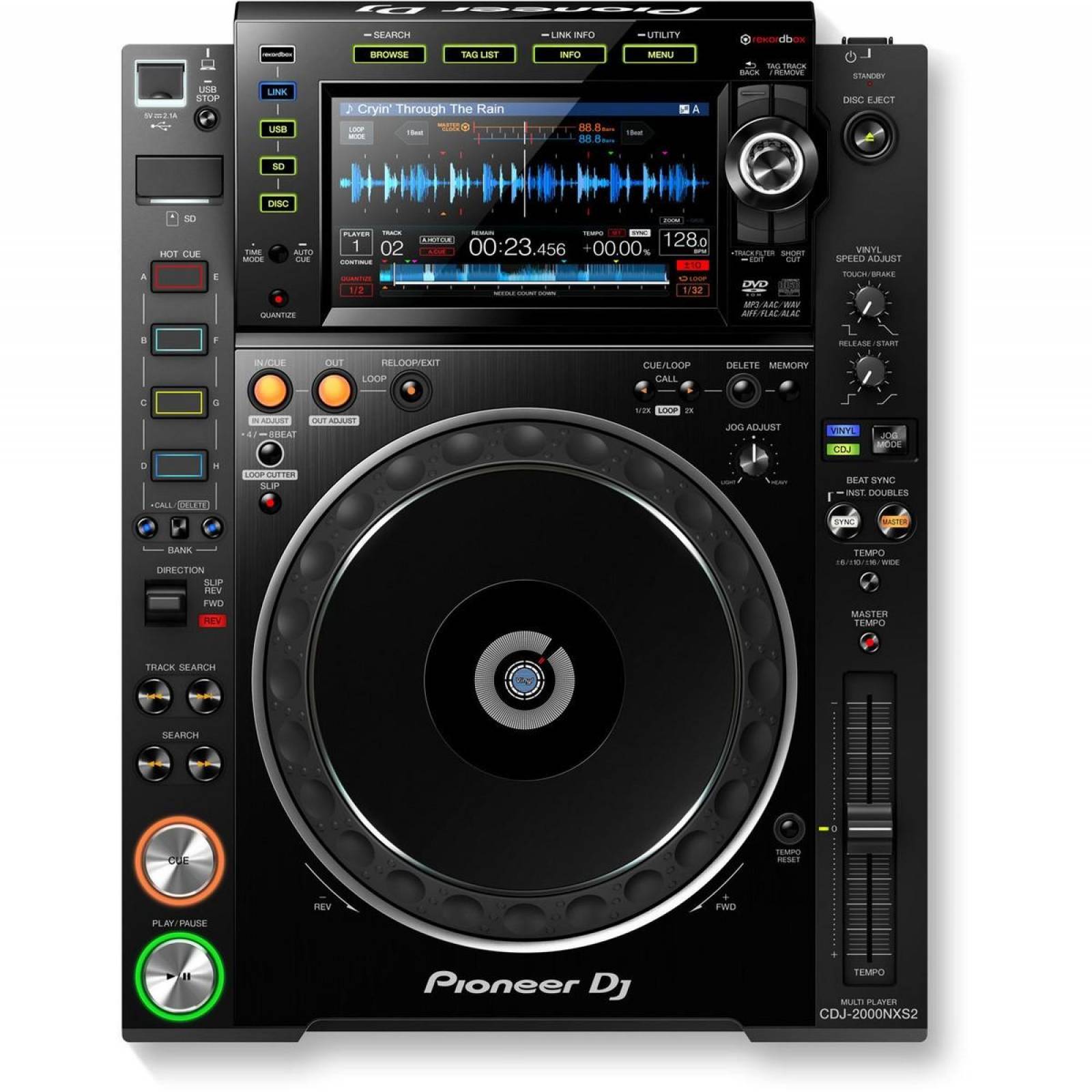 REPRODUCTOR CONTROLADOR PIONEER CDJ-2000NXS2