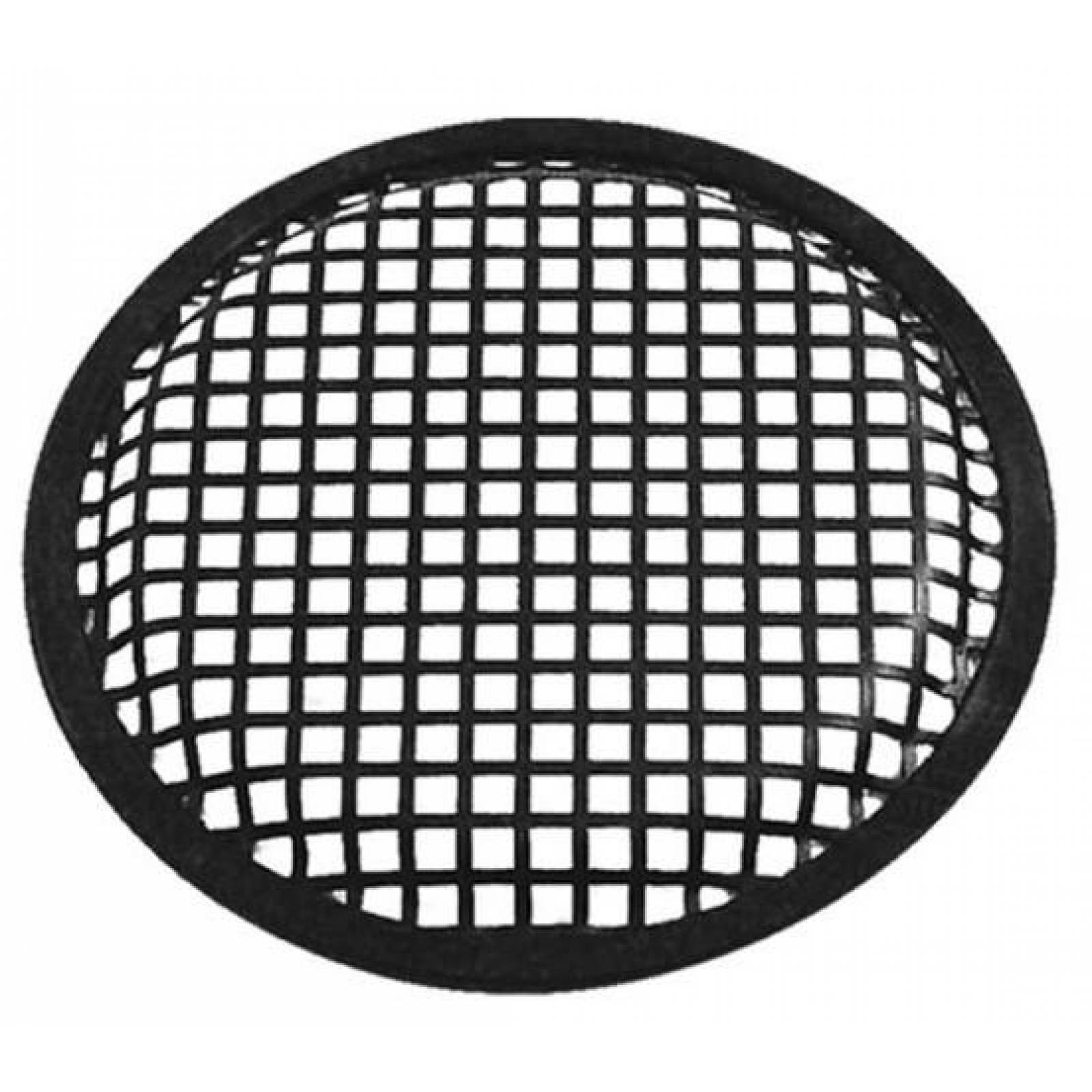 REJILLA METALICA REDONDA PARA BOCINA 8 PULGADAS 