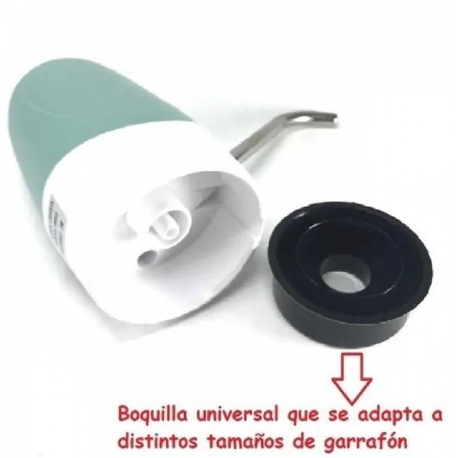 DISPENSADOR DE AGUA GARRAFON REC USB CON BOQUILLA UNIVERSAL 