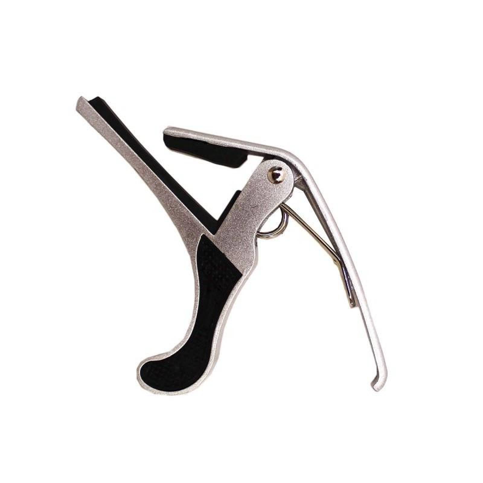 Capotraste Gris Para Apretar El Brazo De Guitarra 