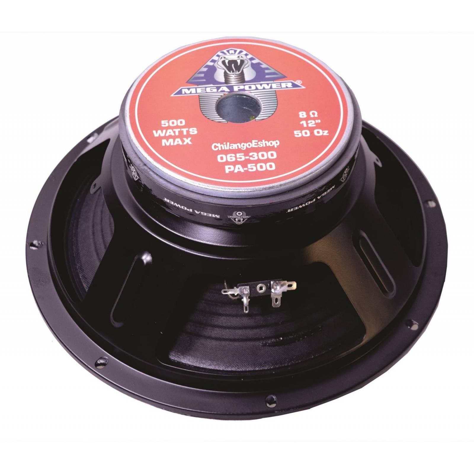 BOCINA 12 PULGADAS 250w RMS MEGAPOWER PA 500