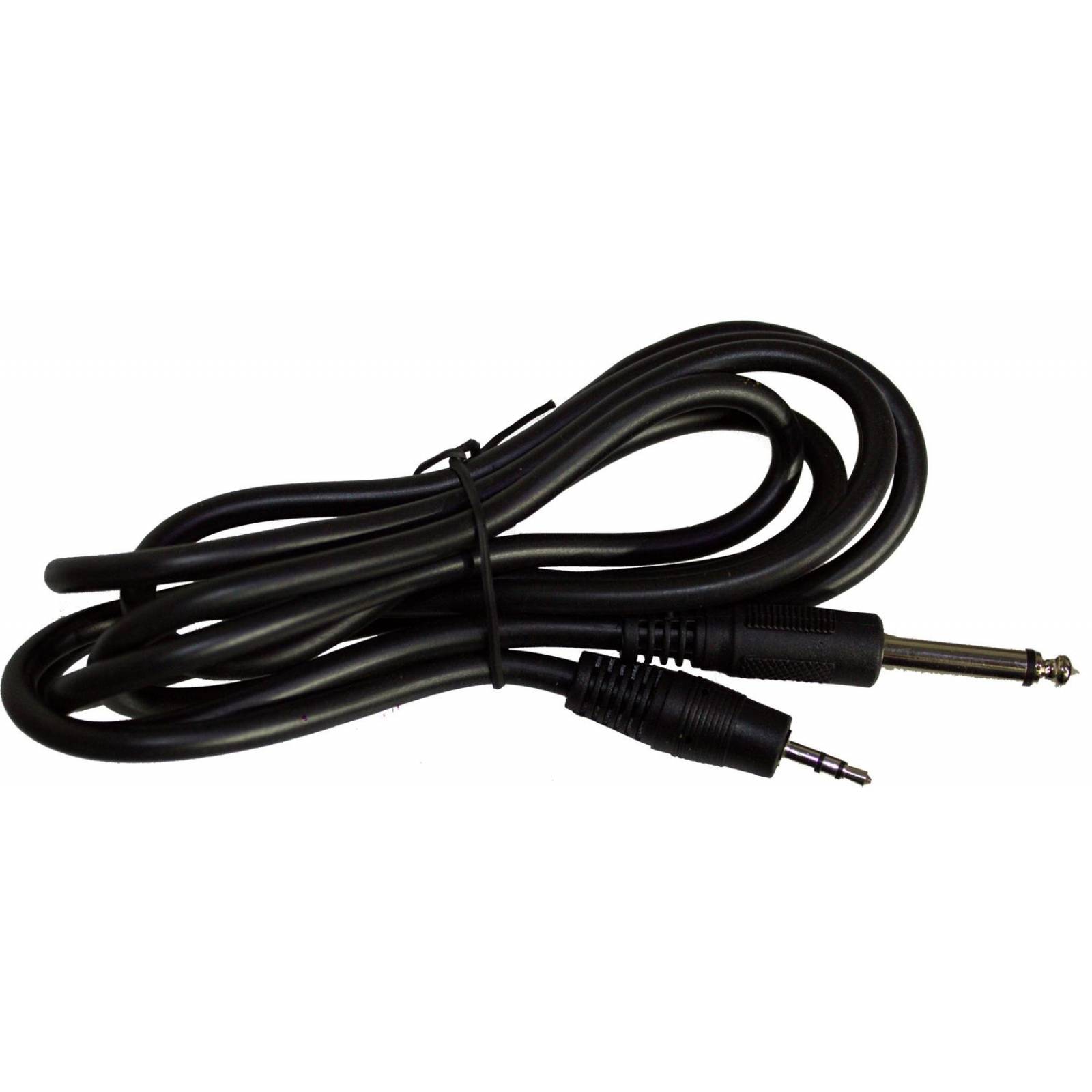CABLE PARA AUDIO PLUG 6.3 MONO A PLUG 3.5 STEREO 1:80 MT 