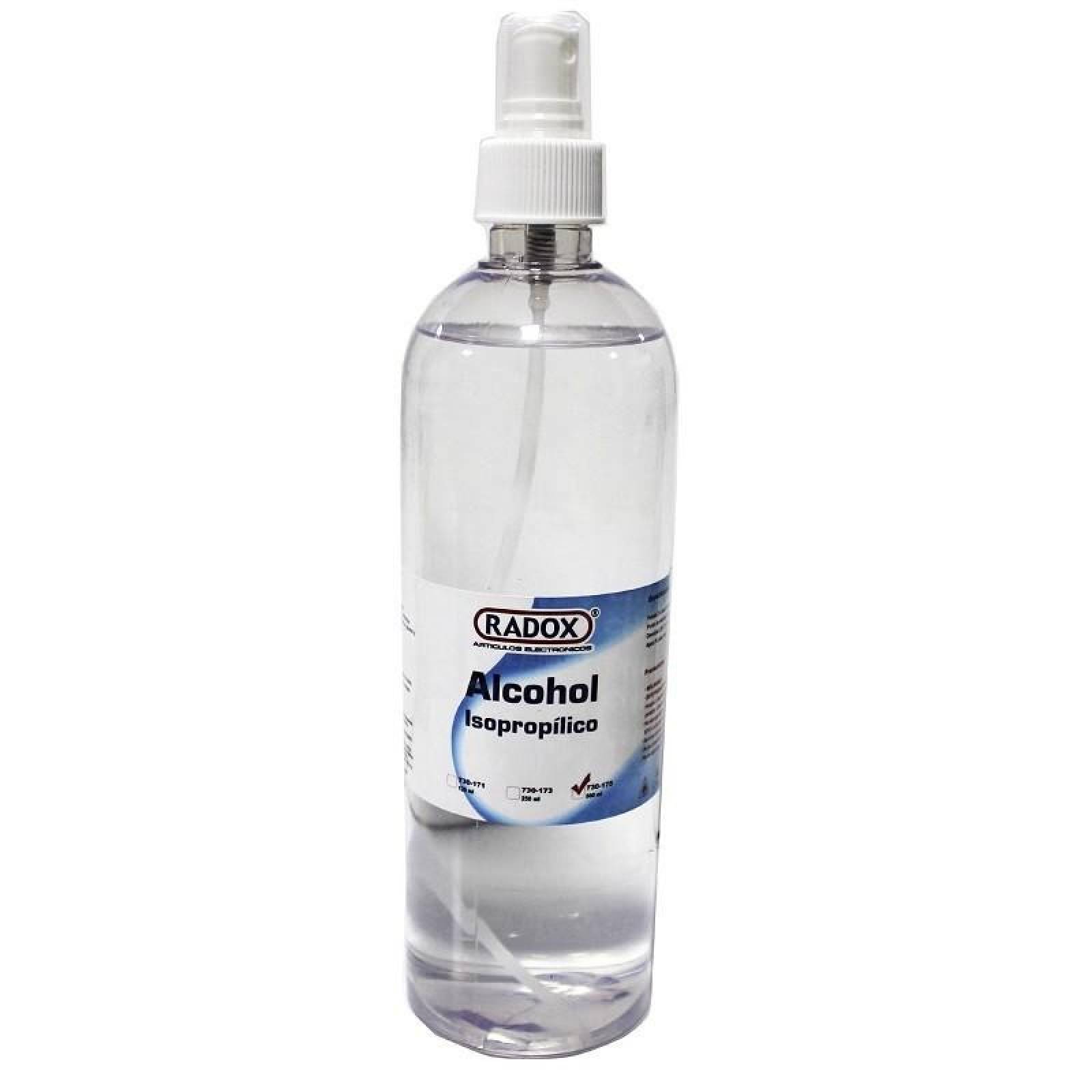 ALCOHOL ISOPROPILICO CON ATOMIZADOR 500ML 