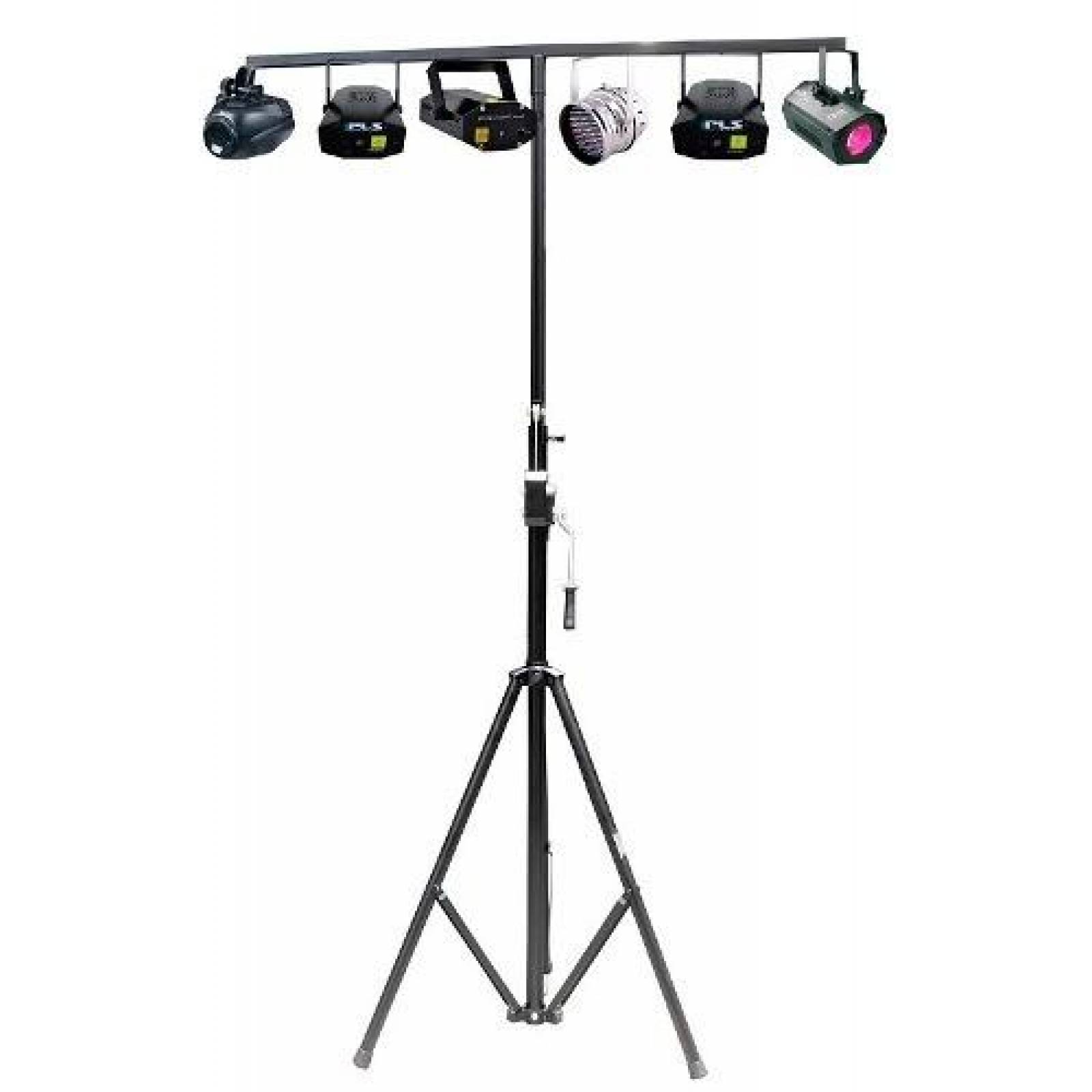 Sistema Elevacion Mecanico Para Iluminacion Uso Rudo 