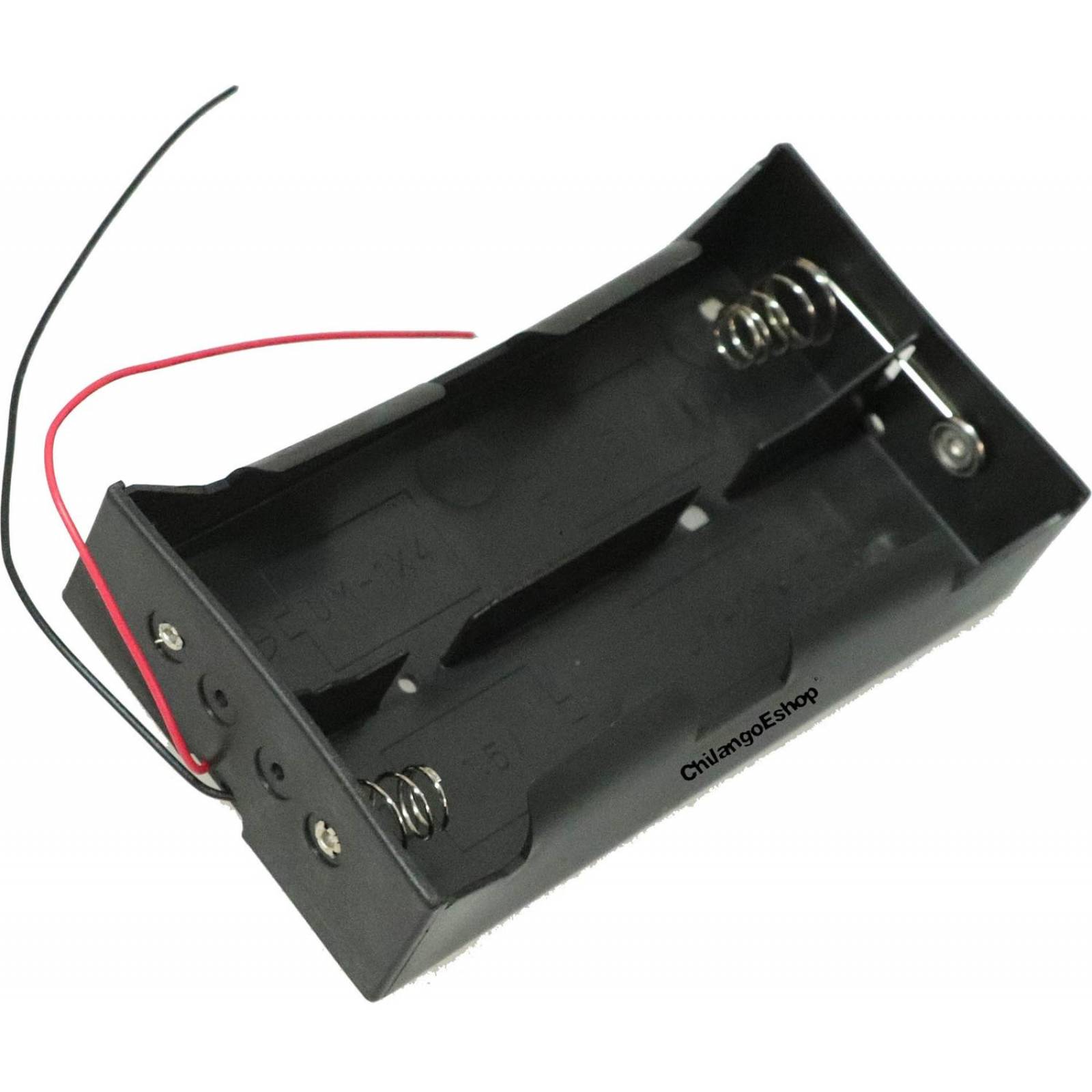 PORTAPILAS CON CABLE PARA 4 BATERIAS D 