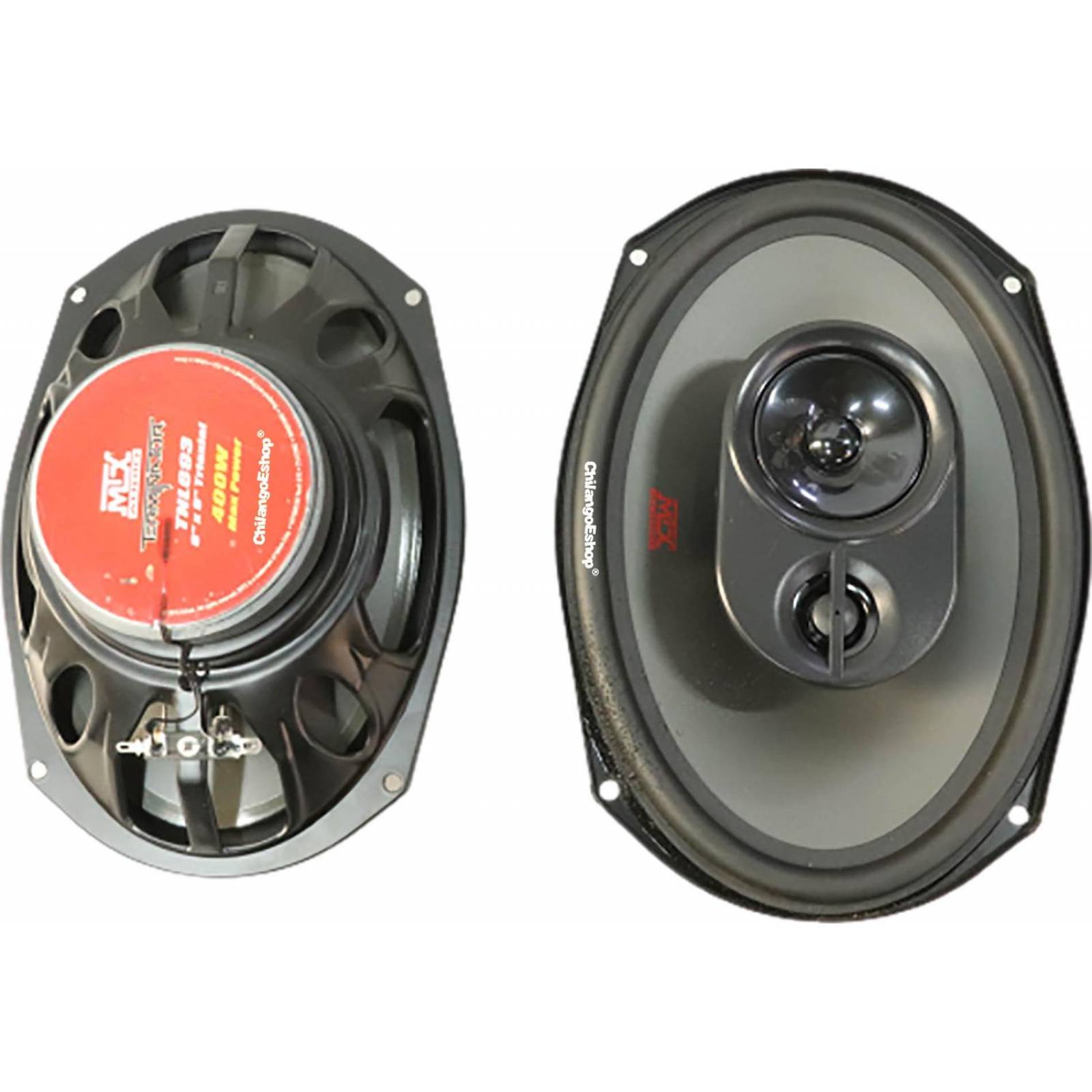 JUEGO DE BOCINAS 6X9 MTX 3 VIAS TNL693