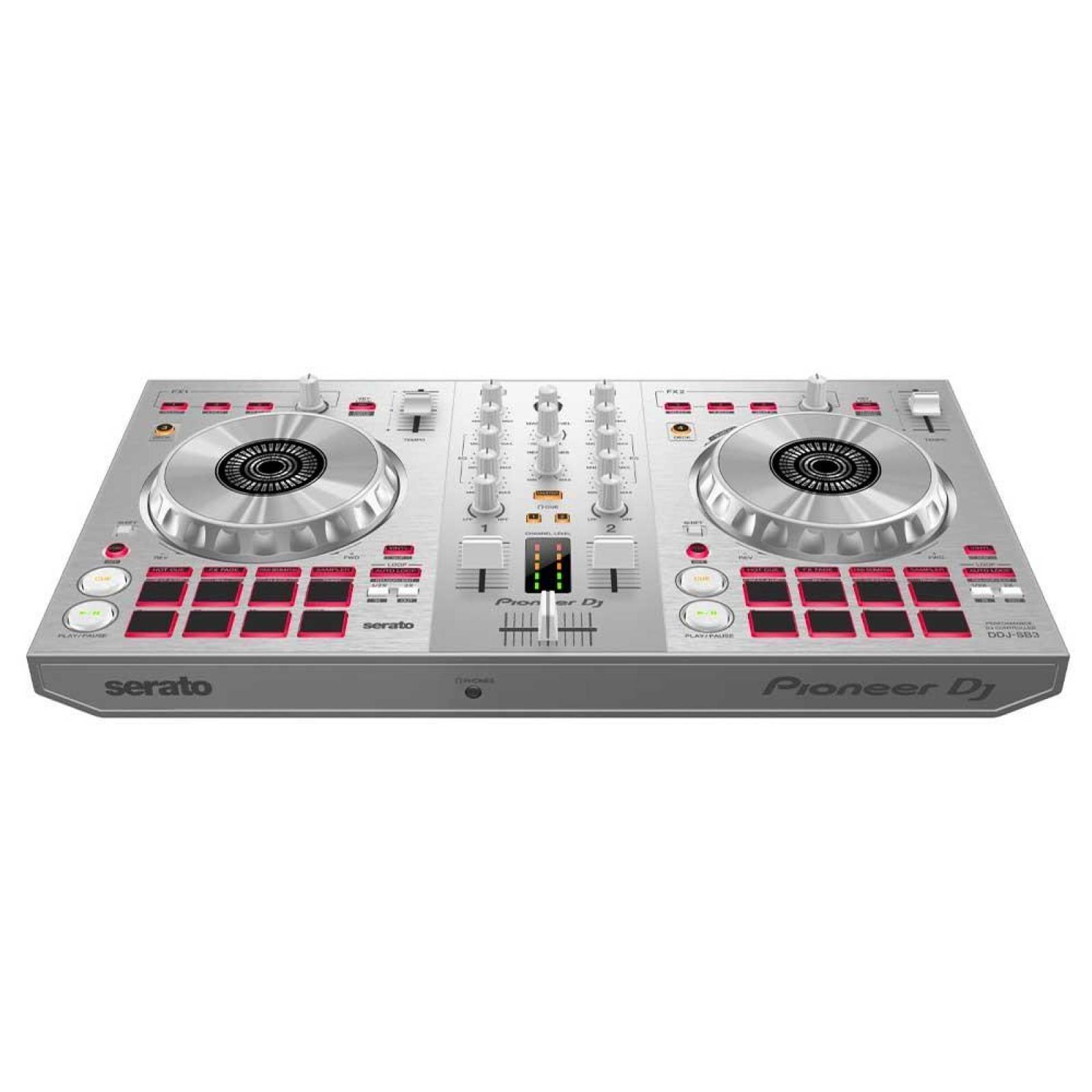 Controlador Dj Pioneer Ddj Sb3 Silver