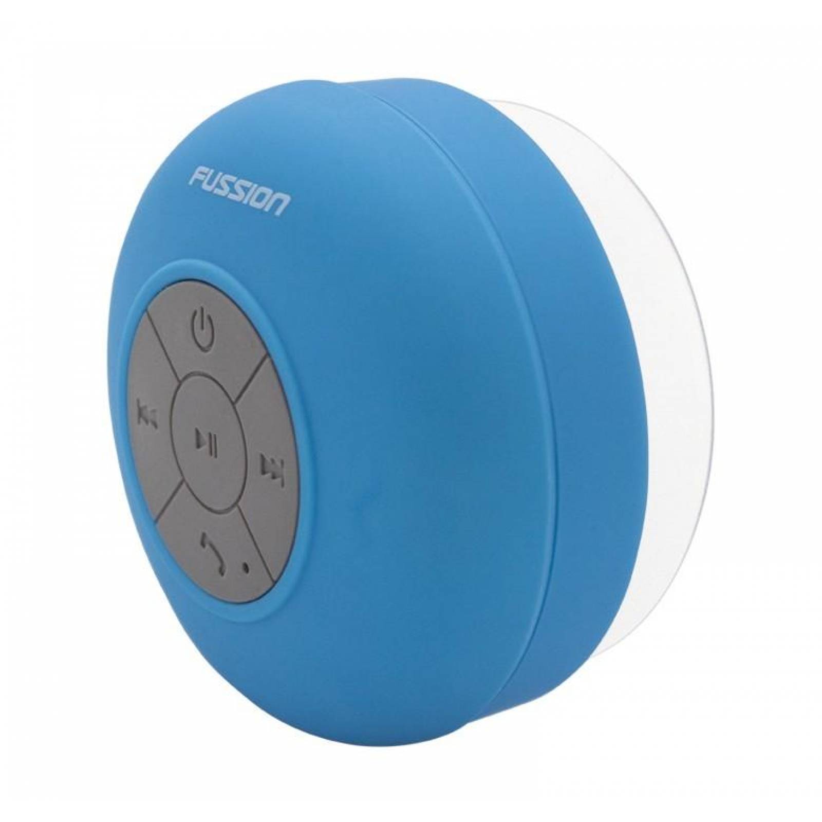 BOCINA PORTATIL BLUETOOTH PARA REGADERA COLOR AZUL 