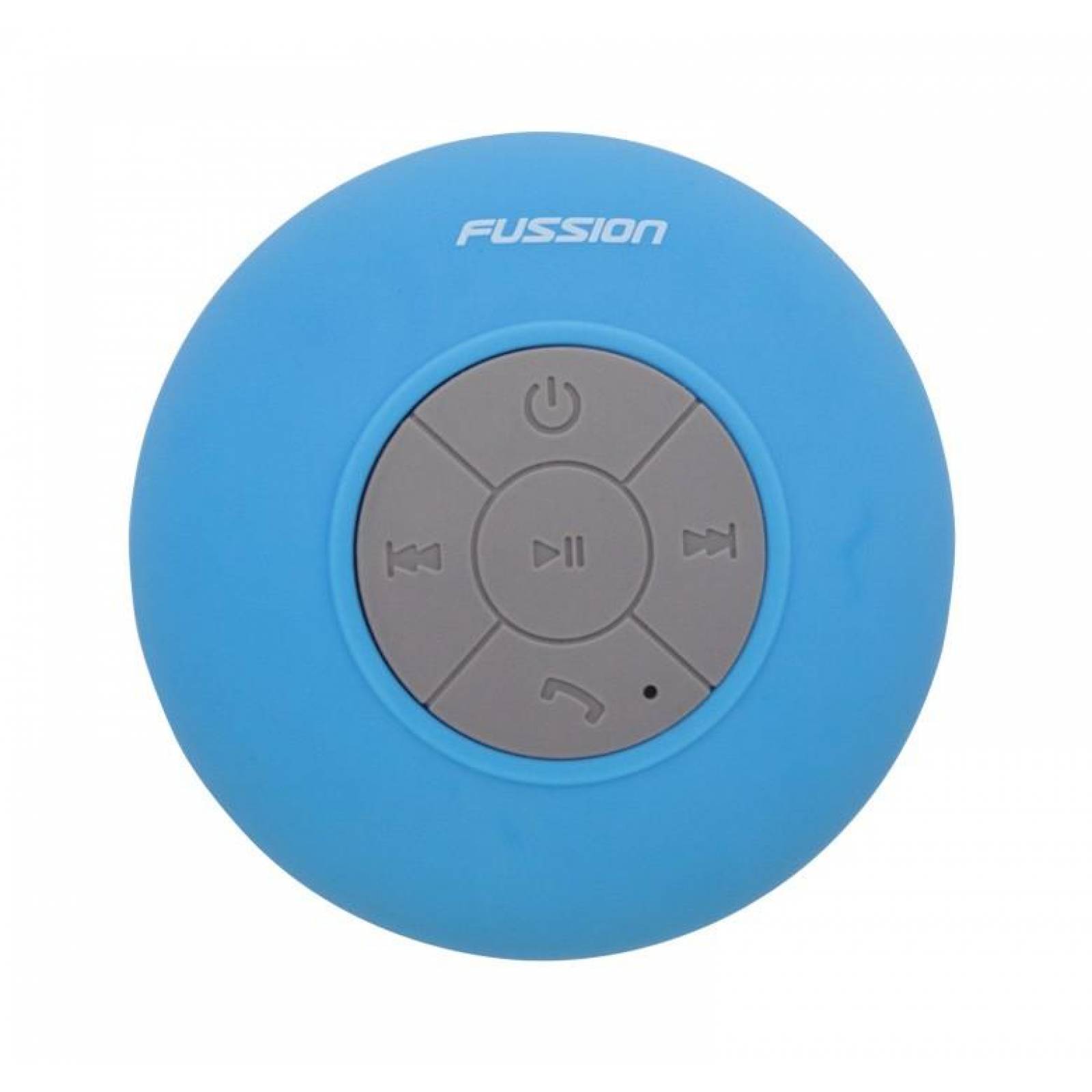 BOCINA PORTATIL BLUETOOTH PARA REGADERA COLOR AZUL 