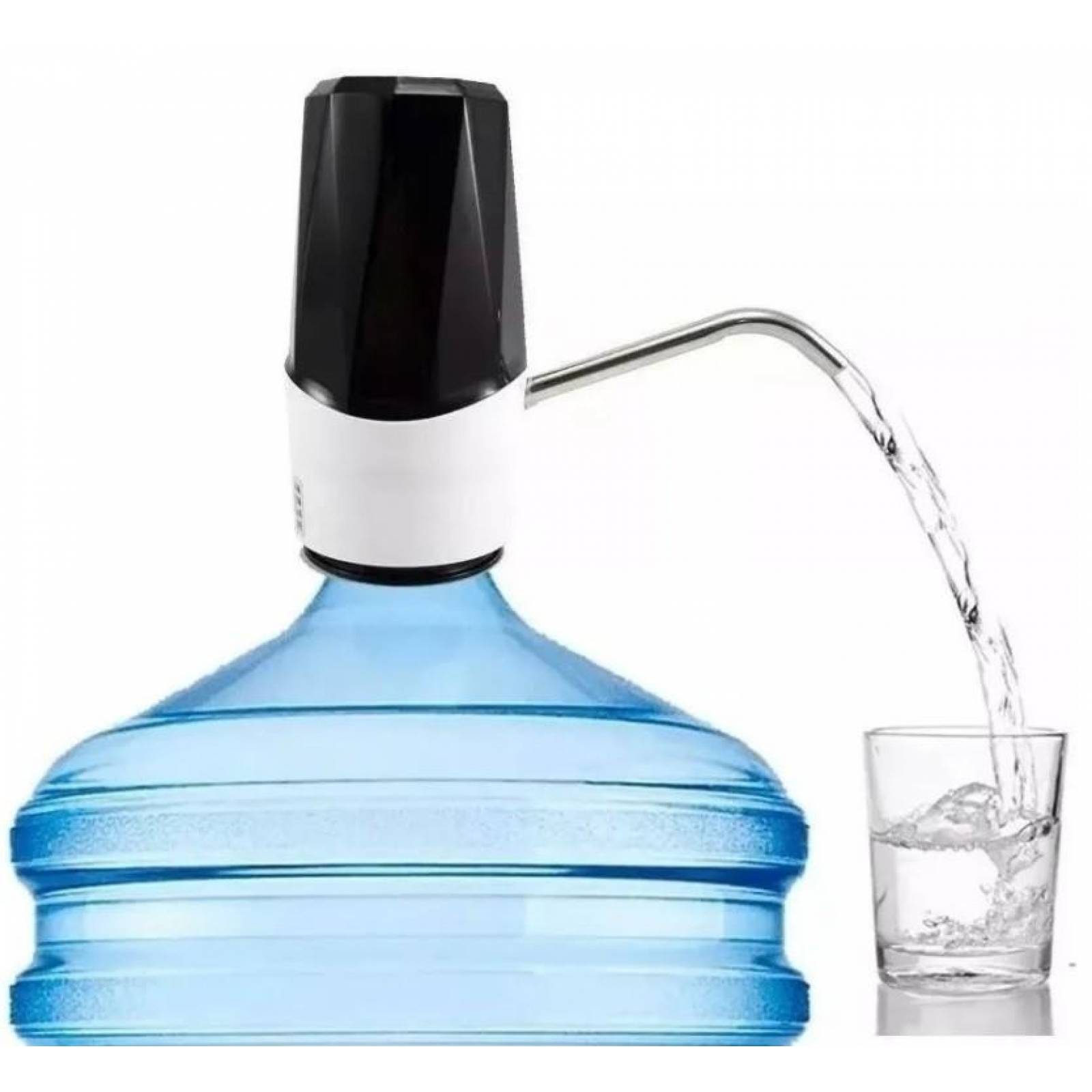 Dispensador Usb De Agua Garrafon Boquilla Universal Negro