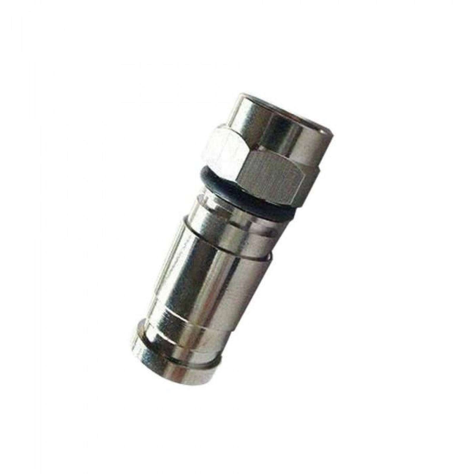 CONECTOR TIPO F CAMPANA DE COMPRESIÓN PARA RG6 