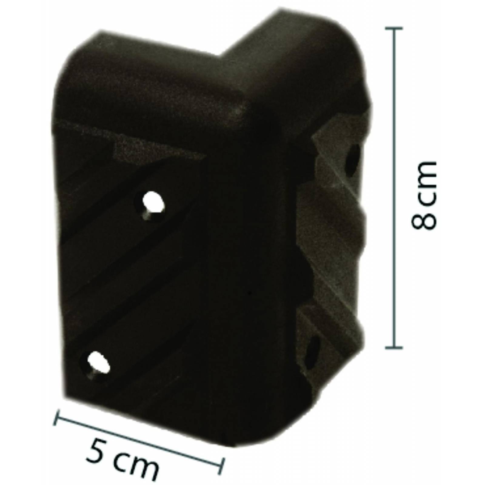 Esquinero de PLASTICO 3 1/4 X 2 X 2 