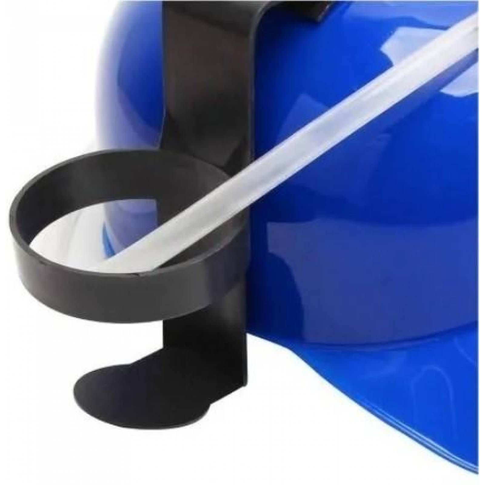 CASCO PORTA LATAS DE CERVEZA REFRESCO BEBIDAS AZUL 