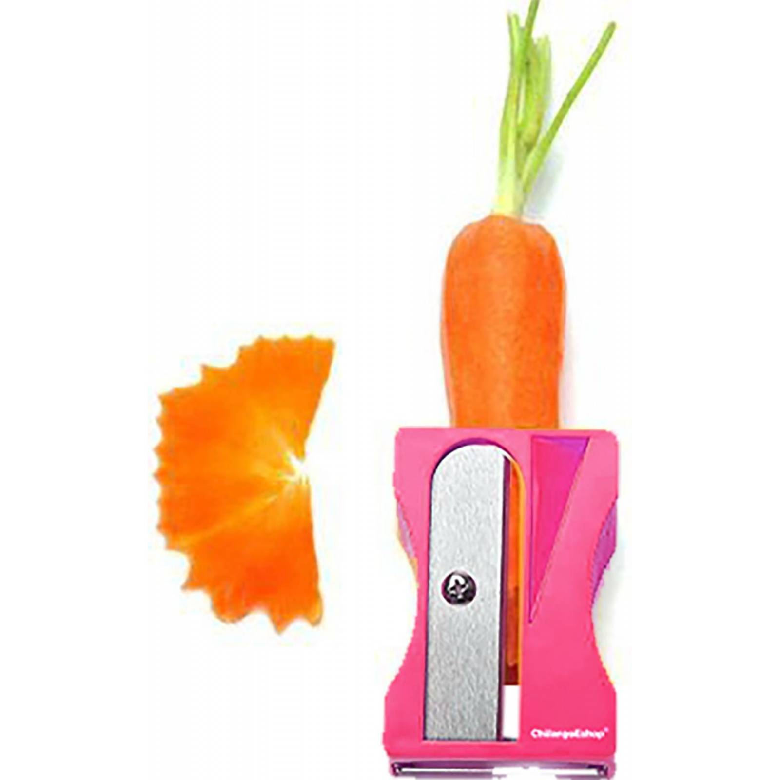 SACAPUNTAS ROSA PELADOR PARA ZANAHORIA