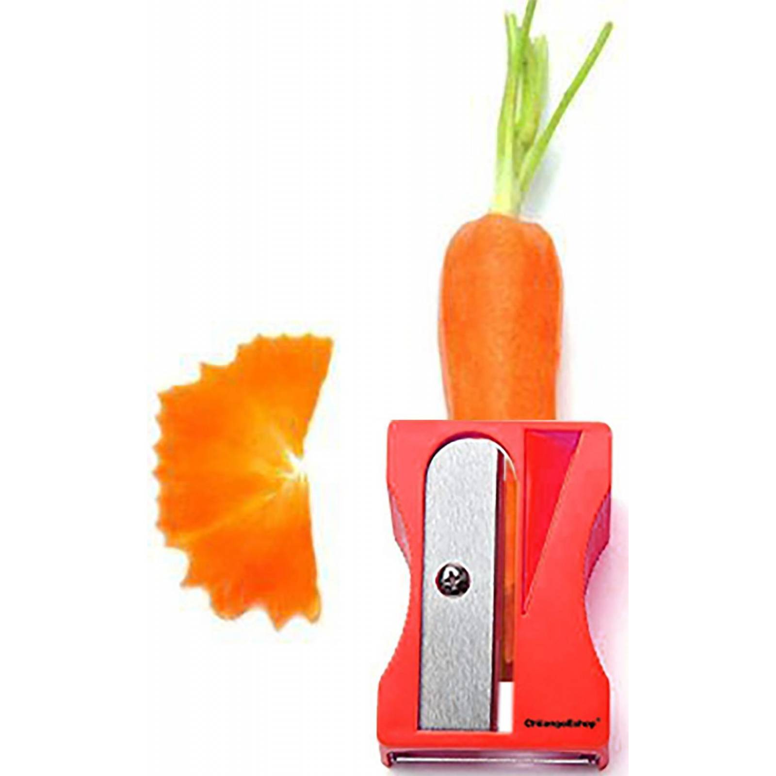 SACAPUNTAS ROJO PELADOR PARA ZANAHORIA