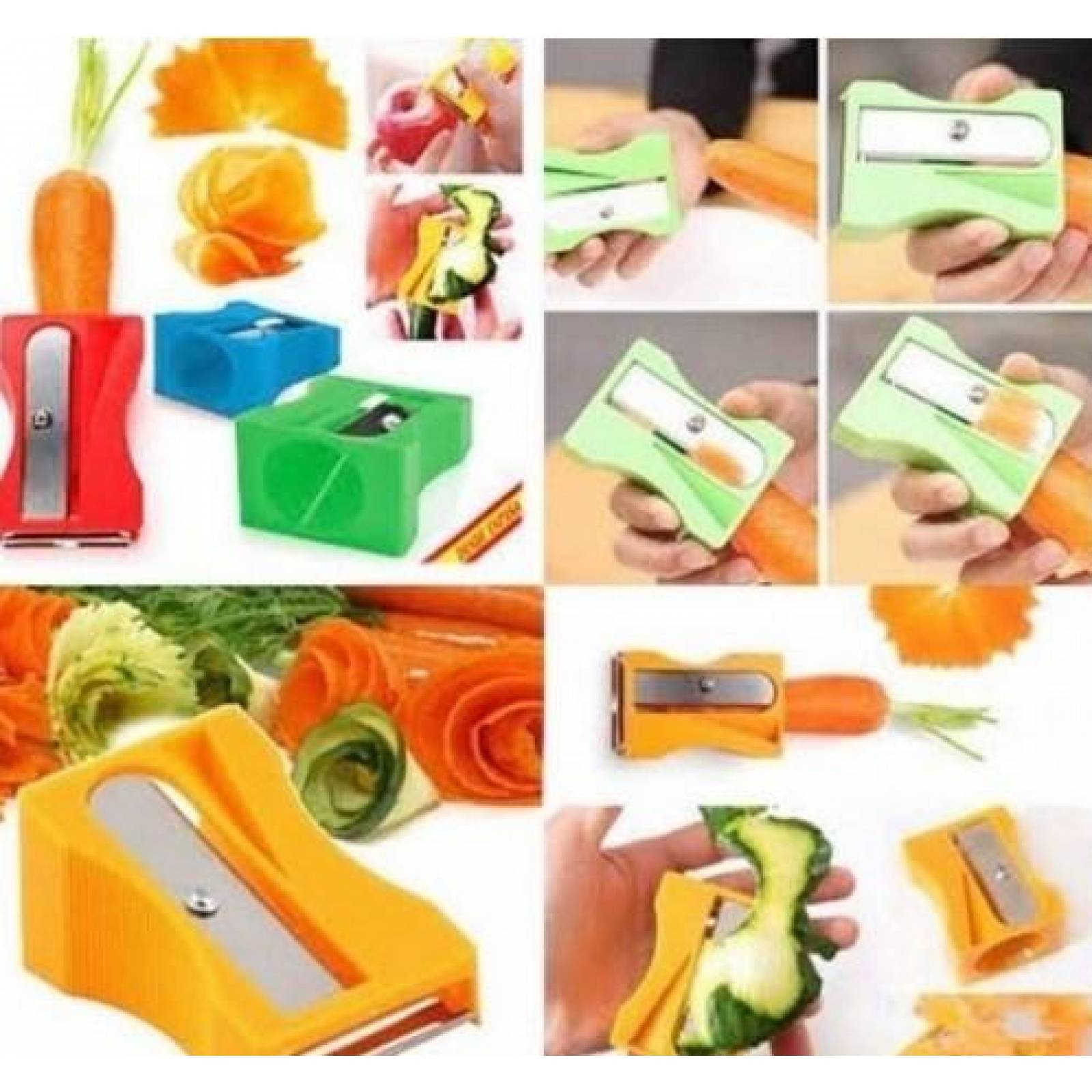 SACAPUNTAS ROJO PELADOR PARA ZANAHORIA