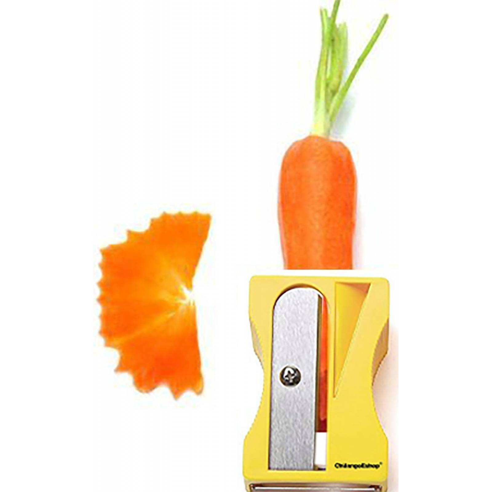 SACAPUNTAS AMARILLO PELADOR PARA ZANAHORIA 