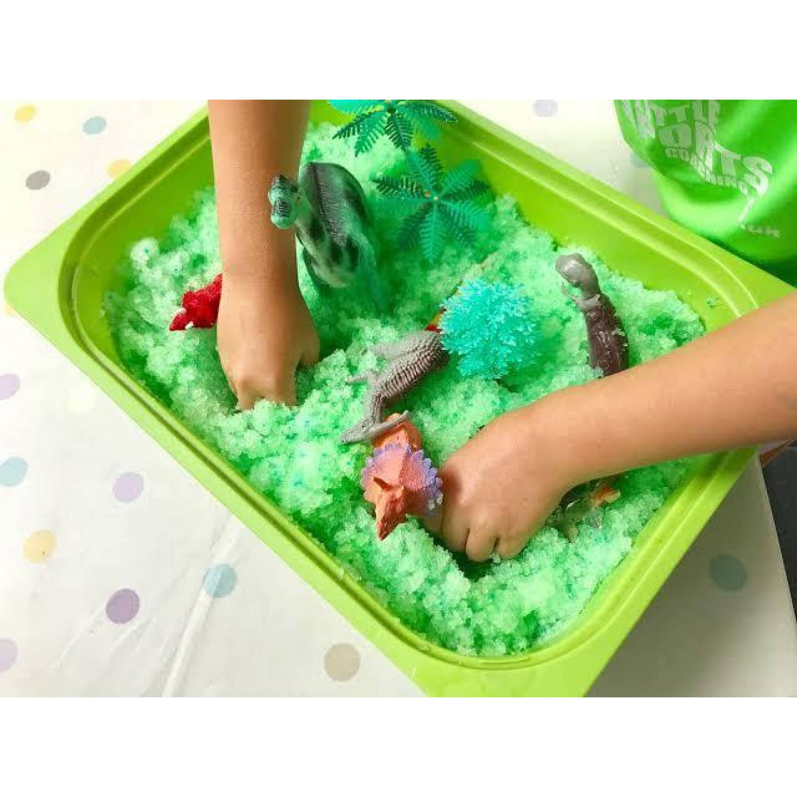 JELLY SPLASH PARA BAÑO O JUEGO EN GELATINA VERDE 