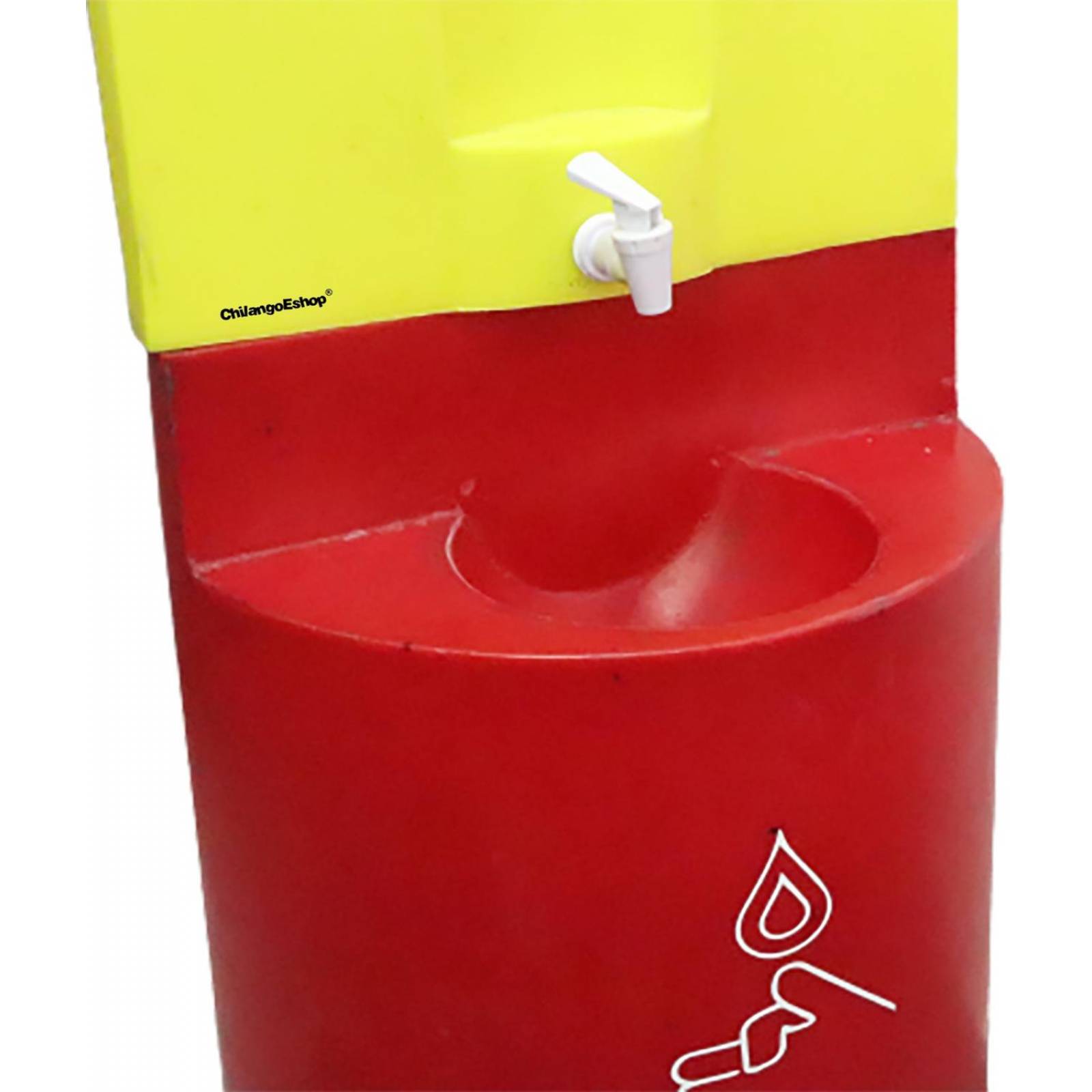 LAVAMANOS PORTATIL INFANTIL AQUAPLASTIK KITS RED YELLOW 