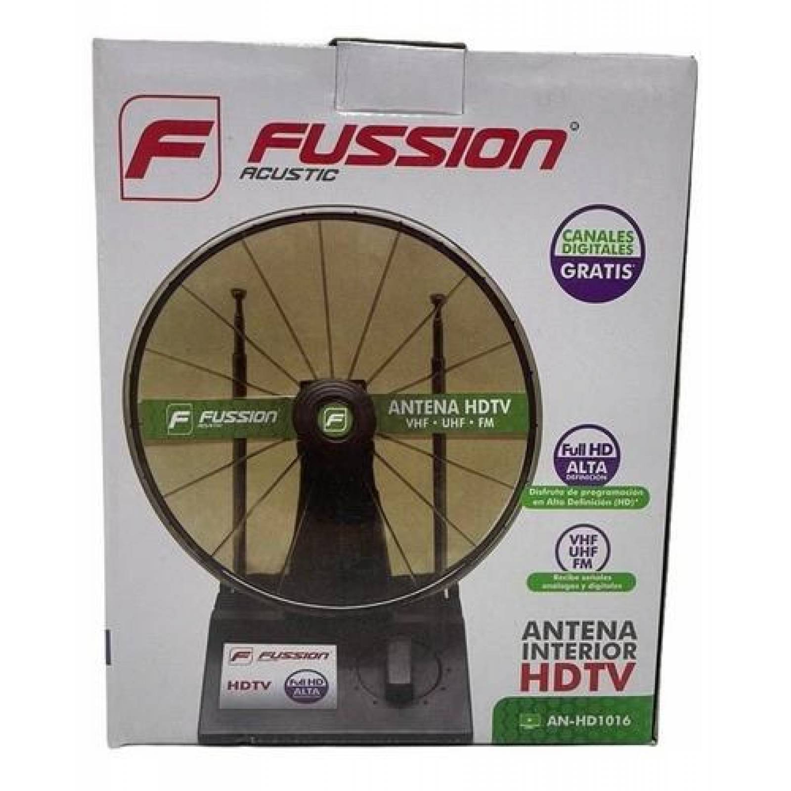 ANTENA INTERIOR TV HDTV ALTA DEFINICION UNIVERSAL