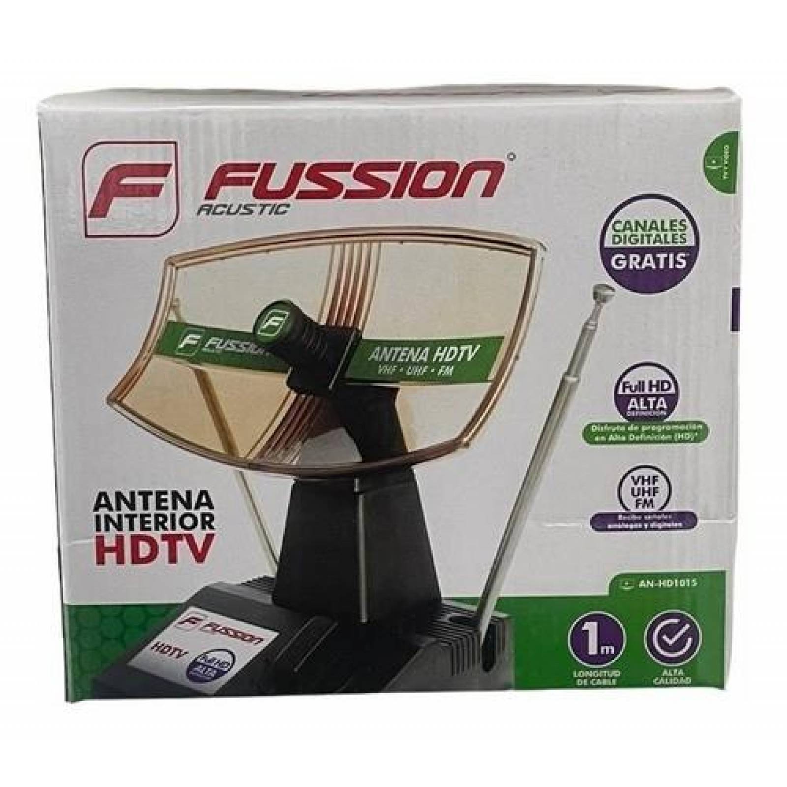 ANTENA INTERIOR TV HDTV ALTA DEFINICION UNIVERSAL