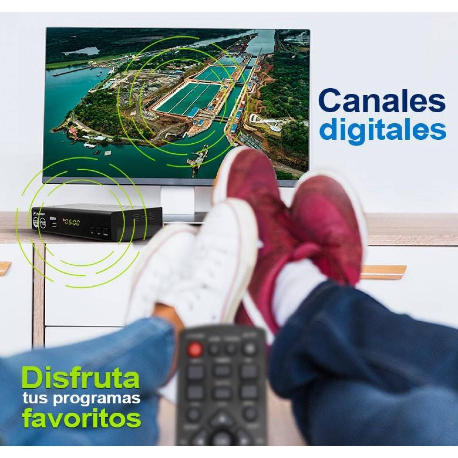 DECODIFICADOR CONVERTIDOR DE SEÑAL A CANALES DIGITALES