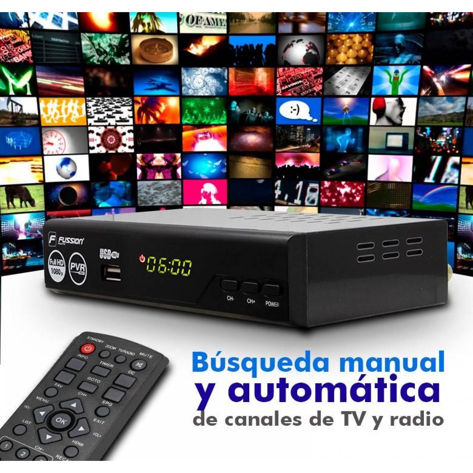 DECODIFICADOR CONVERTIDOR DE SEÑAL A CANALES DIGITALES