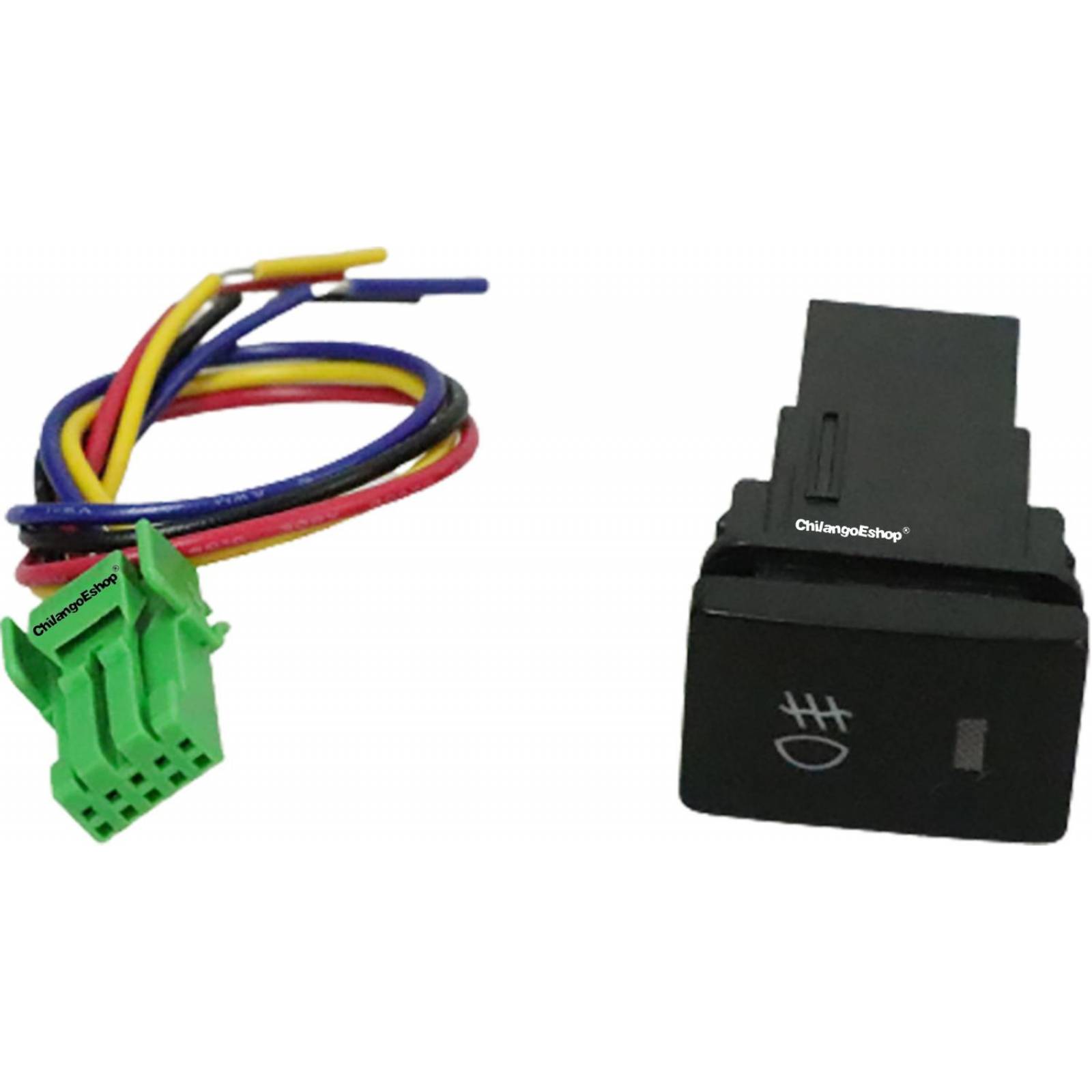 SWITCH CON ARNES PARA LUCES AUXILIARES CON PILOTO 