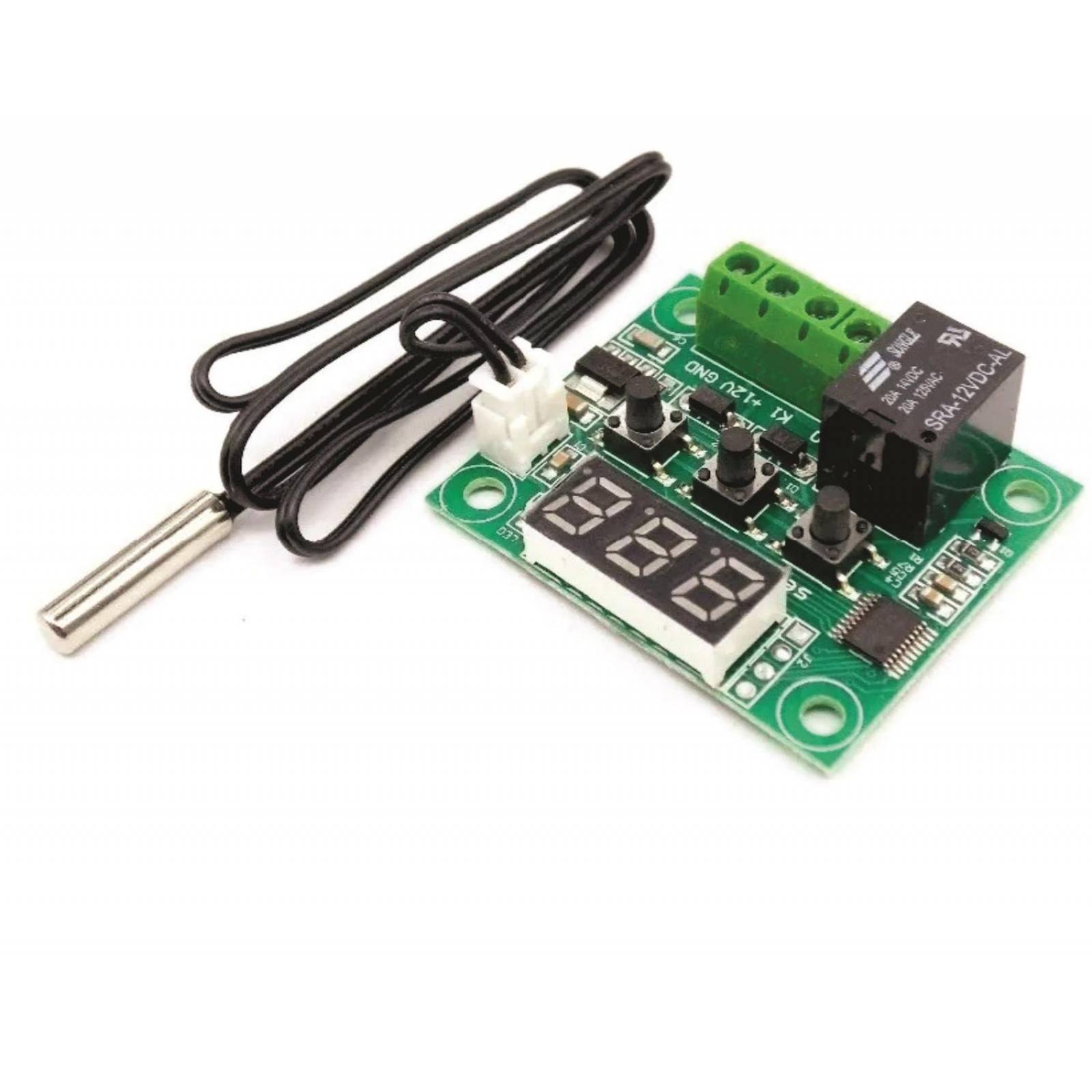 CONTROL DE TEMPERATURA TERMOSTATO W1209 INCUBADORA ACUARIO 