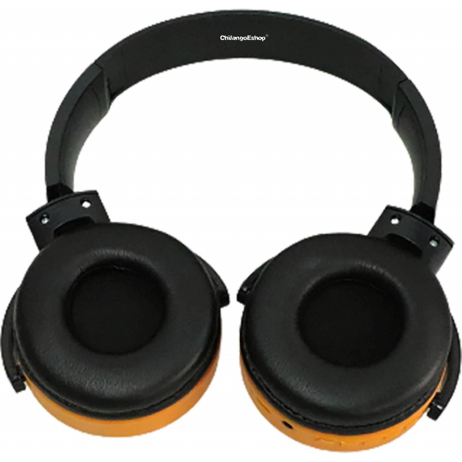 Audifonos Dorados Diadema Bluetooth 