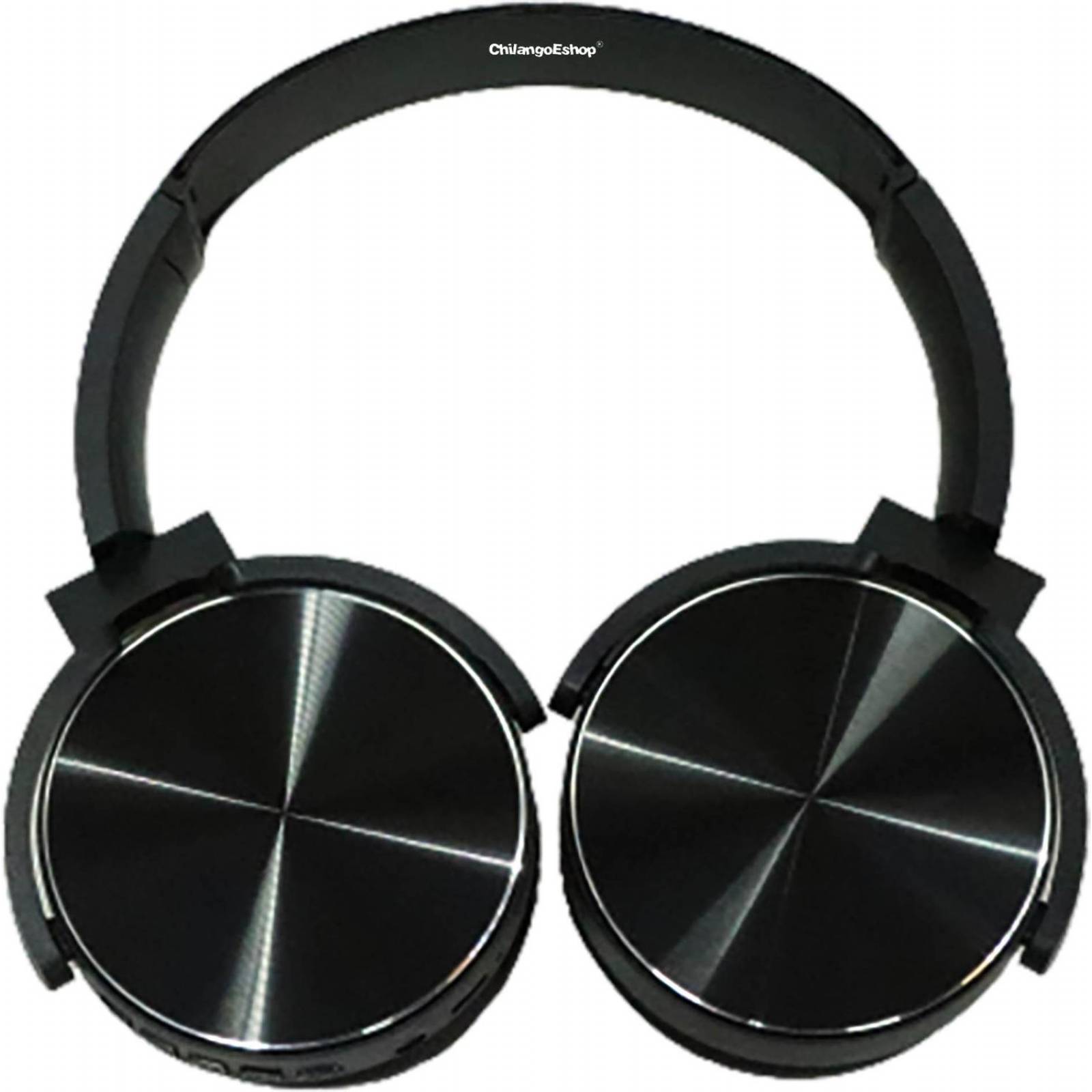 Audifonos Negros Diadema Bluetooth 