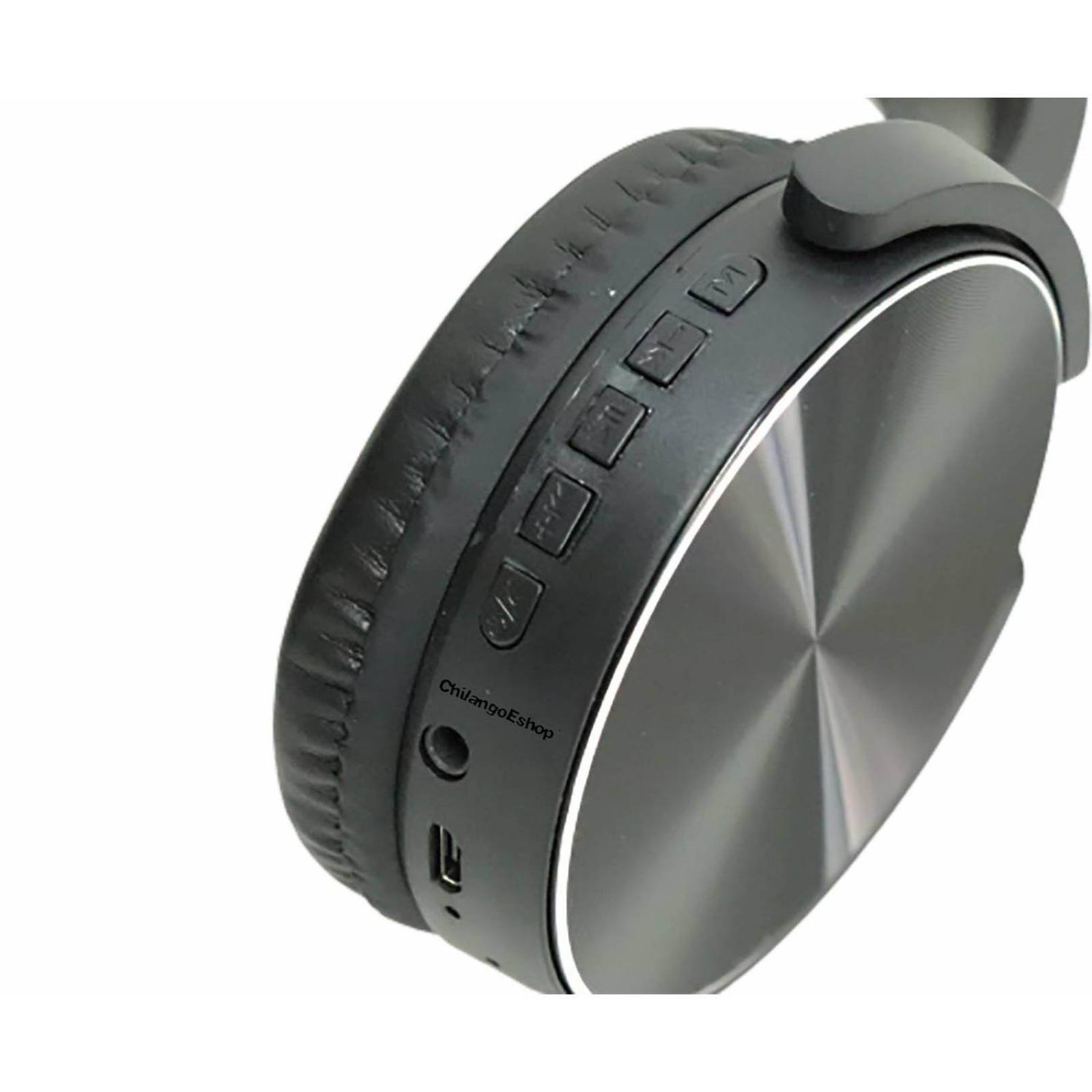 Audifonos Negros Diadema Bluetooth 