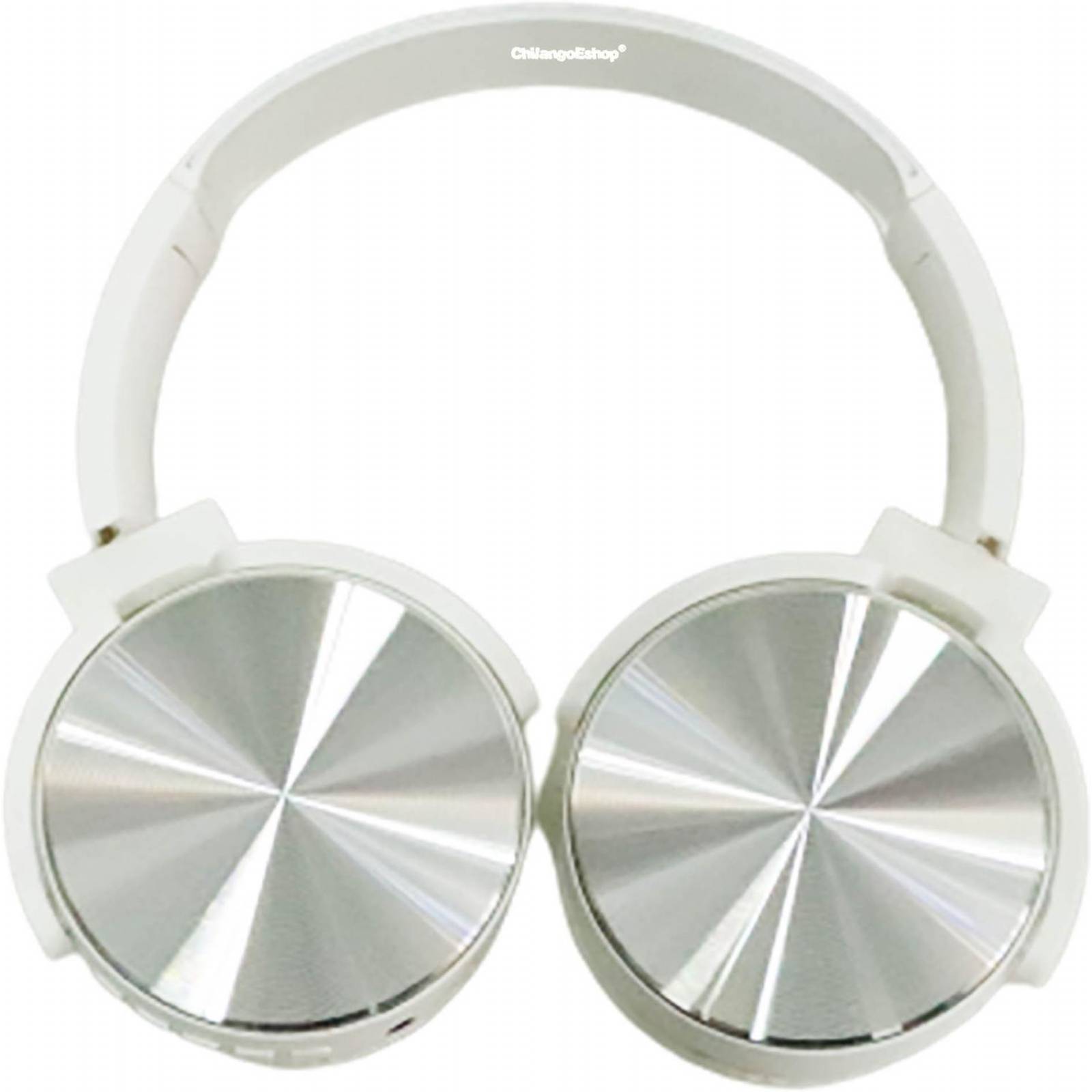 Audifonos Blancos Diadema Bluetooth 