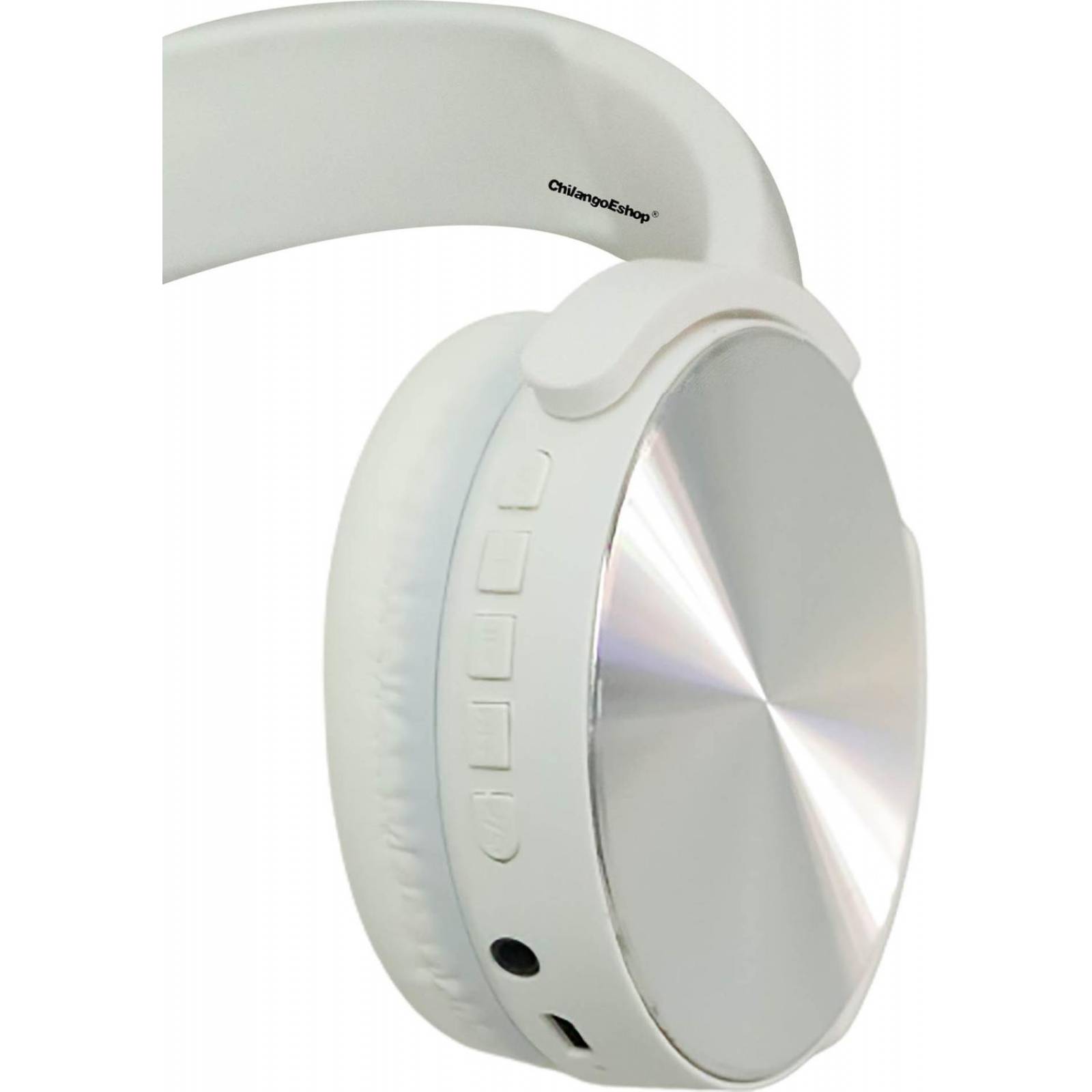 Audifonos Blancos Diadema Bluetooth 