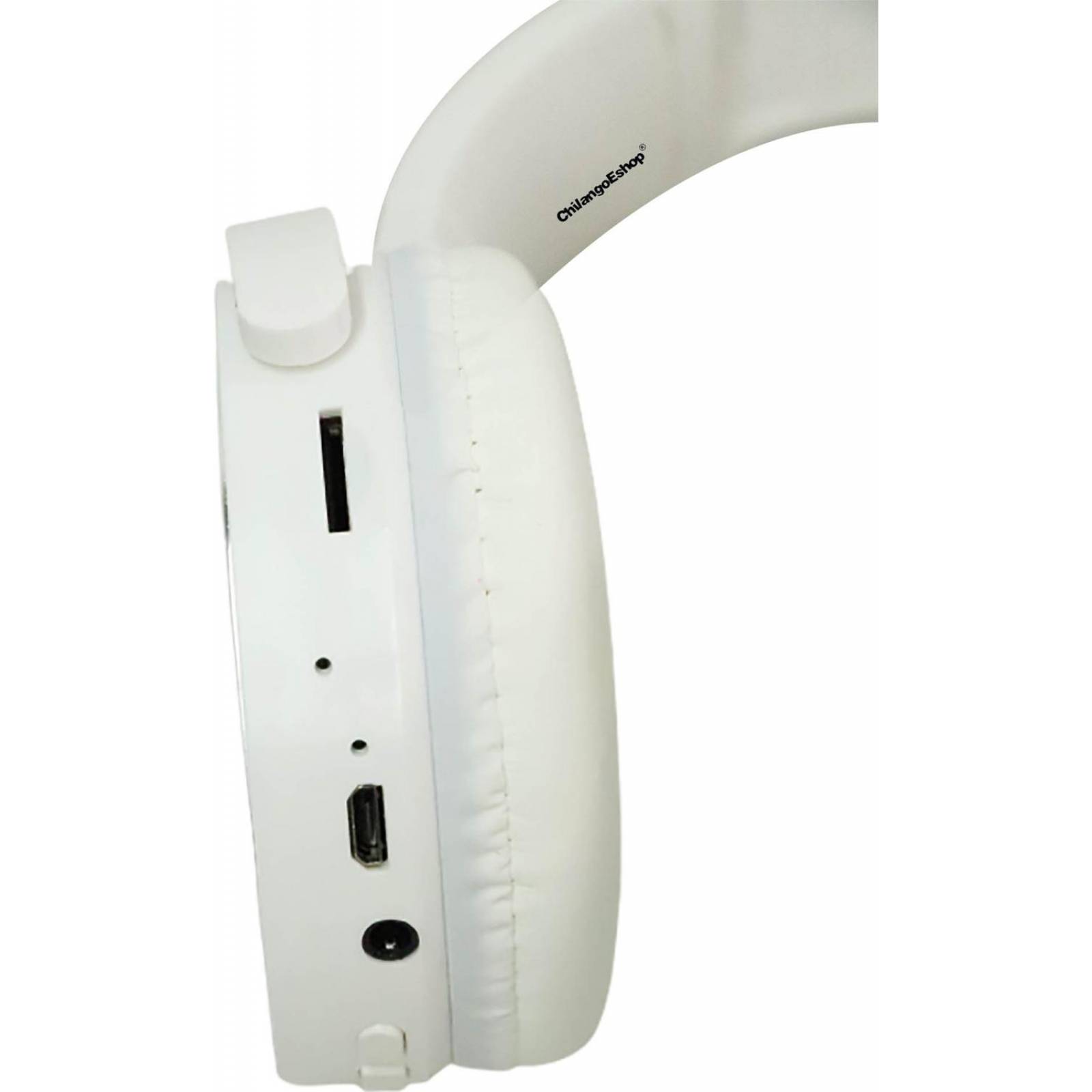 Audifonos Blancos Diadema Bluetooth 