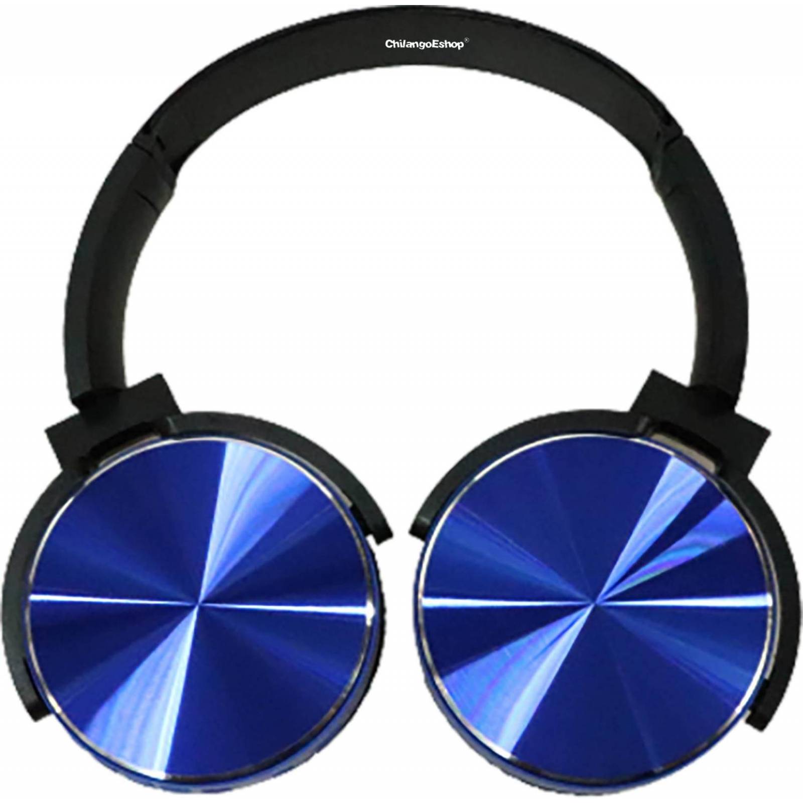 Audifonos Azules Diadema Bluetooth 