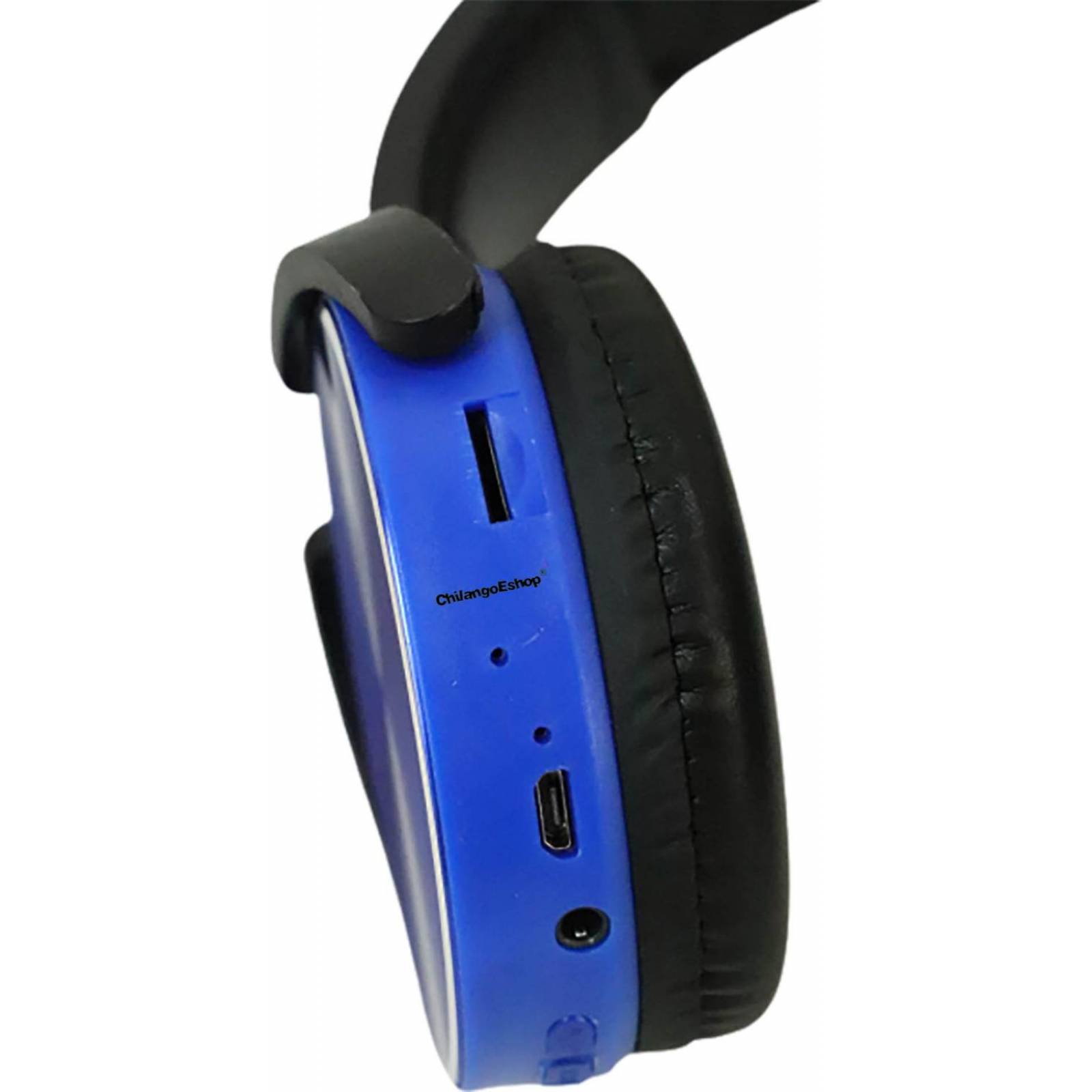 Audifonos Azules Diadema Bluetooth 