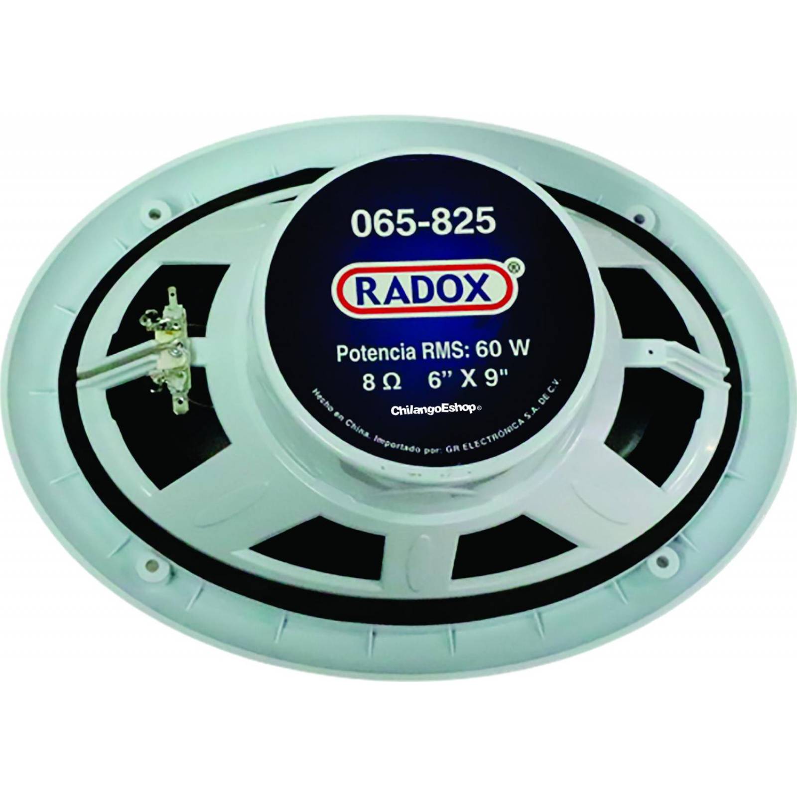 Juego de 2 bocinas marinas 6x9 pulgadas 2 vias 