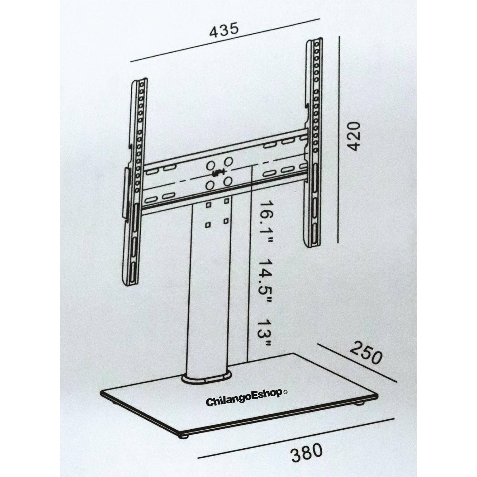 SOPORTE PARA PANTALLAS LED LCD PLASMA DE MESA USO RUDO 