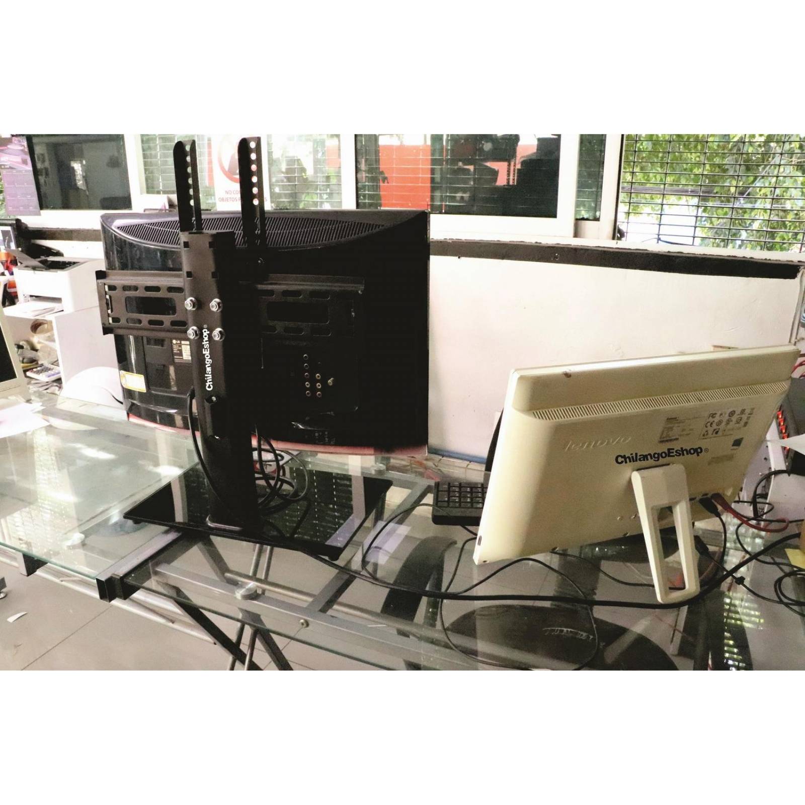 SOPORTE PARA PANTALLAS LED LCD PLASMA DE MESA USO RUDO 