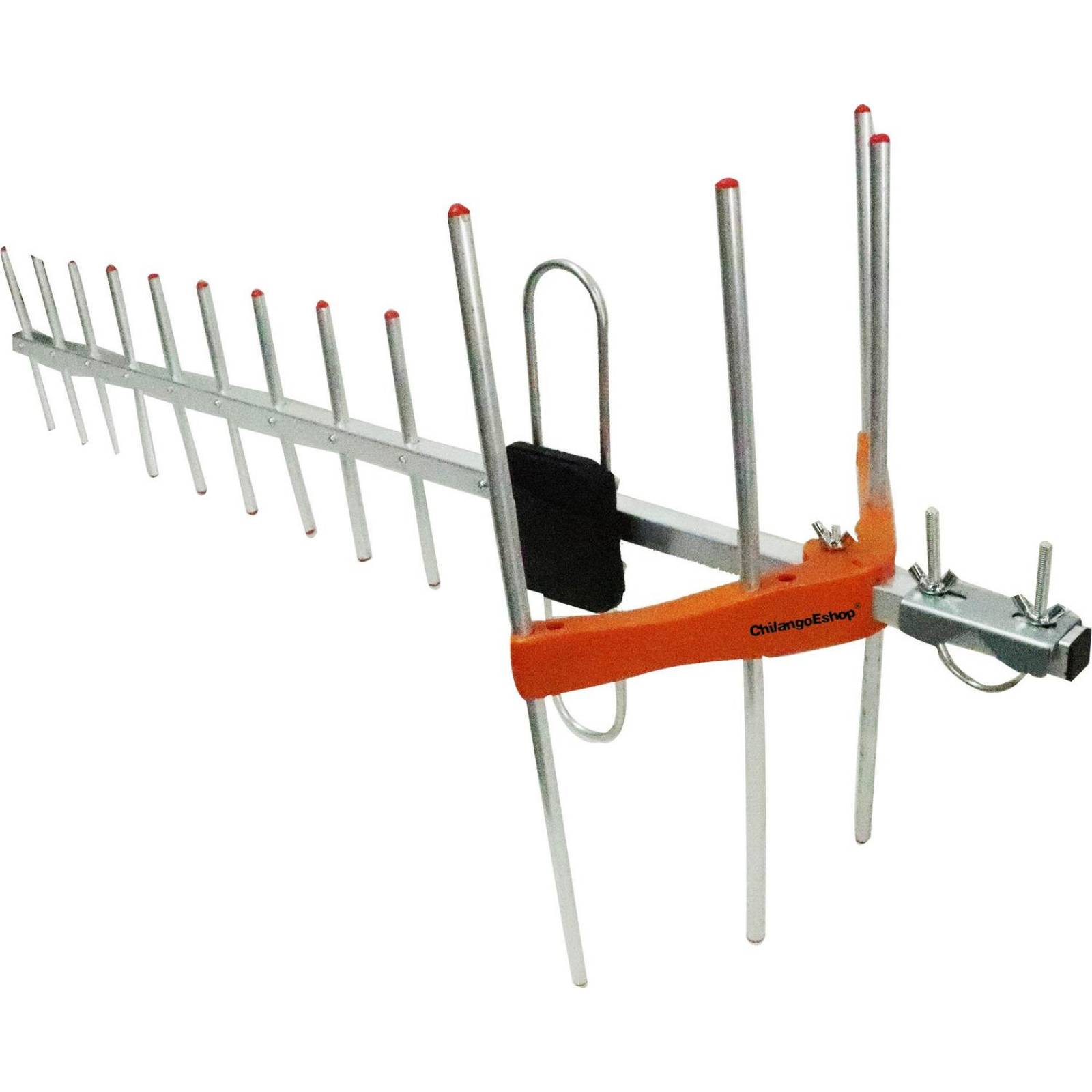 ANTENA AEREA PARA TV UHF VHF HDTV FM 15 ELEMENTOS 