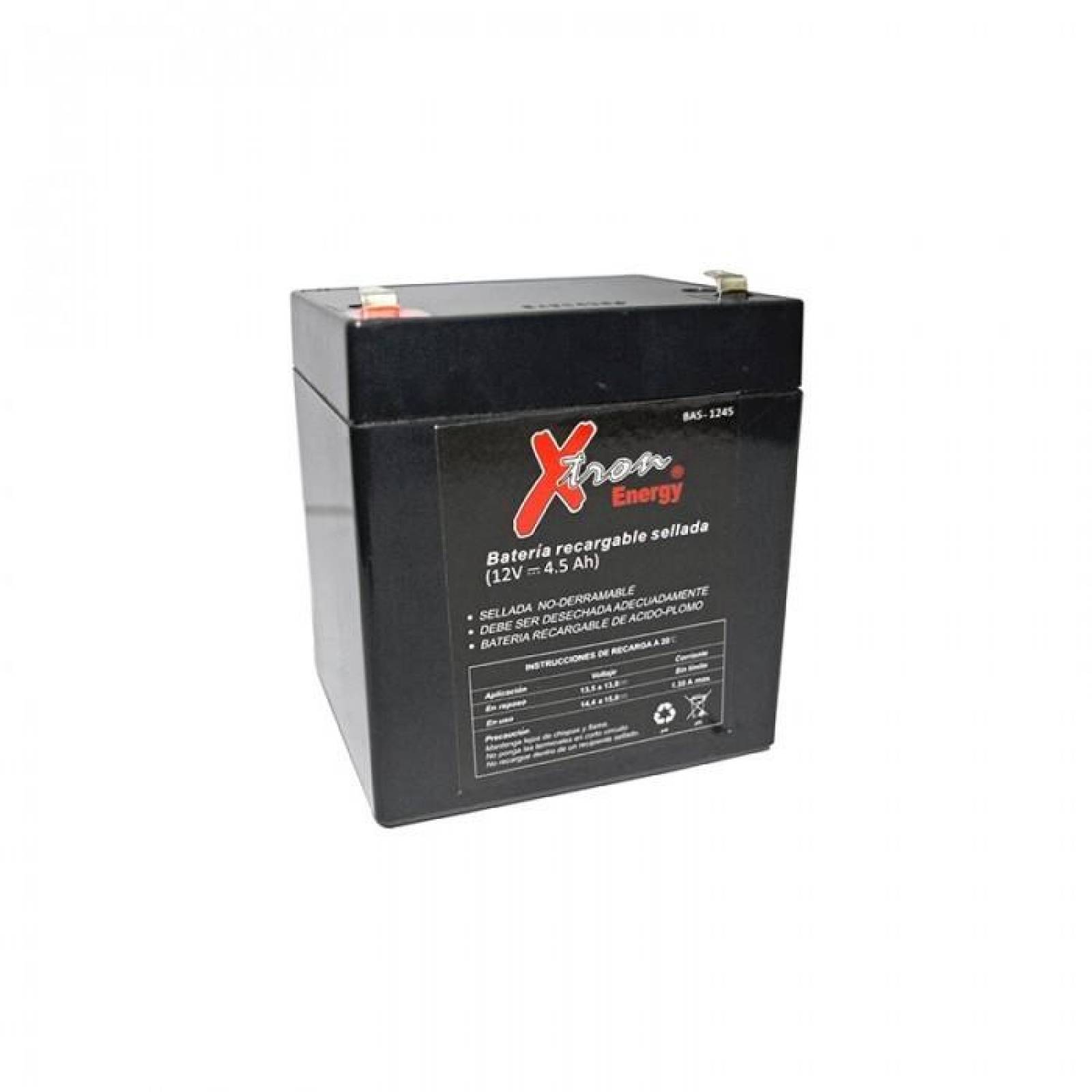 Batería Sellada Ácido-Plomo De 12V 4.5Ah 