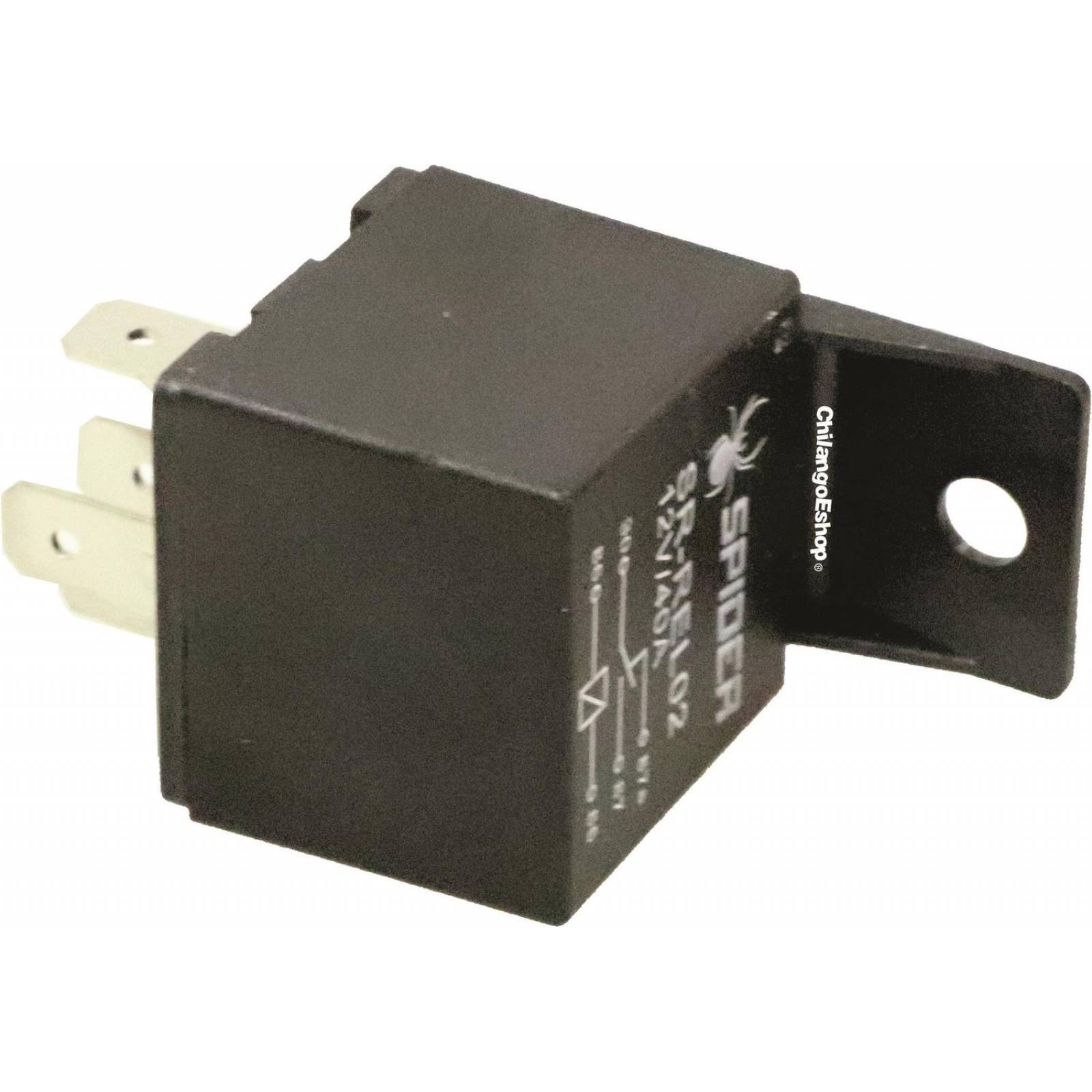 RELAY RELEVADOR PARA ALARMA ACTUADORES 5 PINES 