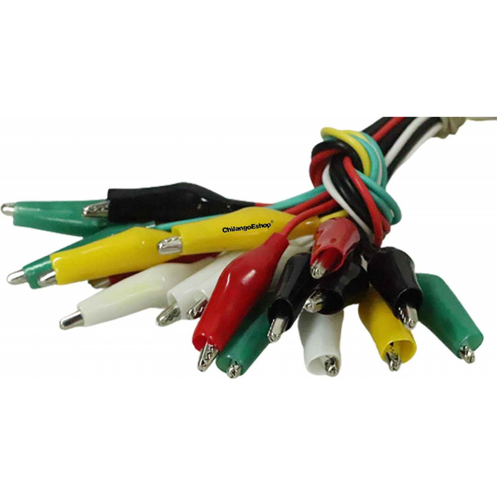 JUEGO DE 10 CAIMANES CHICOS CON CABLE 