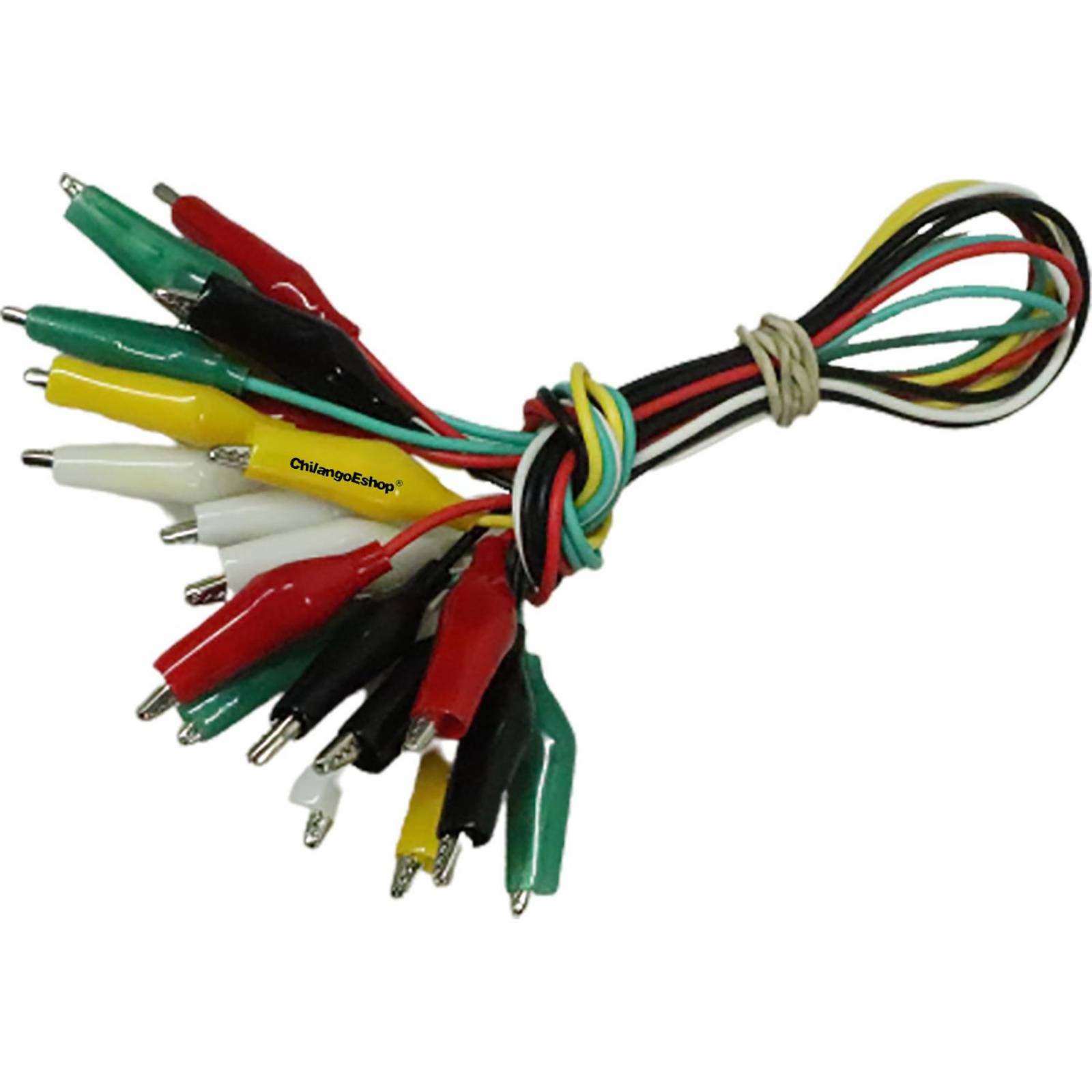 JUEGO DE 10 CAIMANES CHICOS CON CABLE 