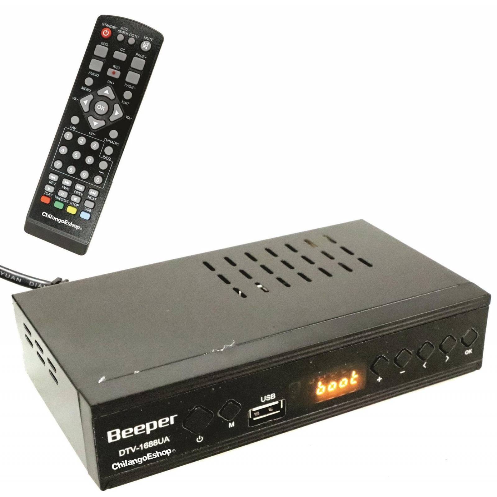 DECODIFICADOR CONVERTIDOR DE SEÑAL DIGITAL A CANALES DIGITALES