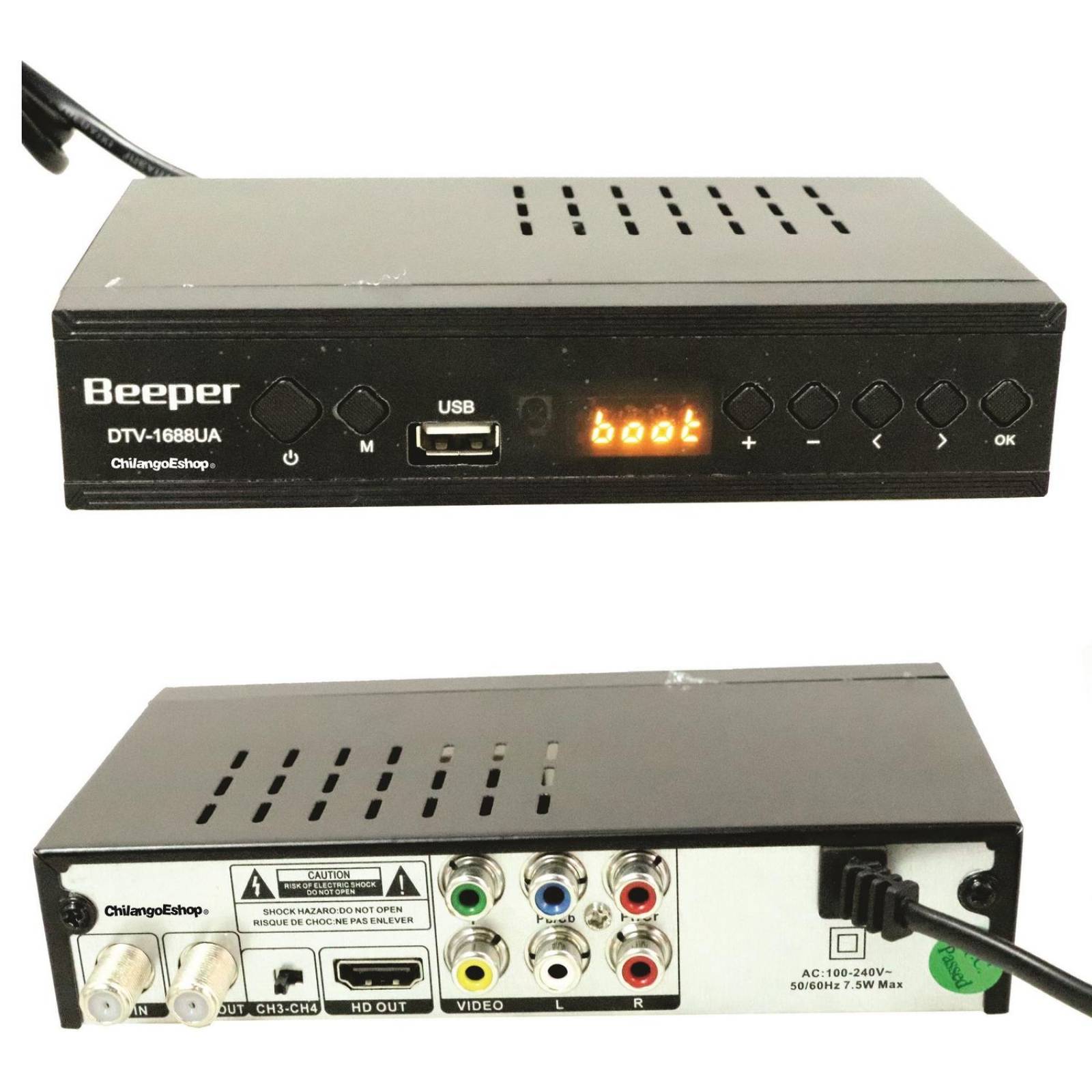 DECODIFICADOR CONVERTIDOR DE SEÑAL DIGITAL A CANALES DIGITALES