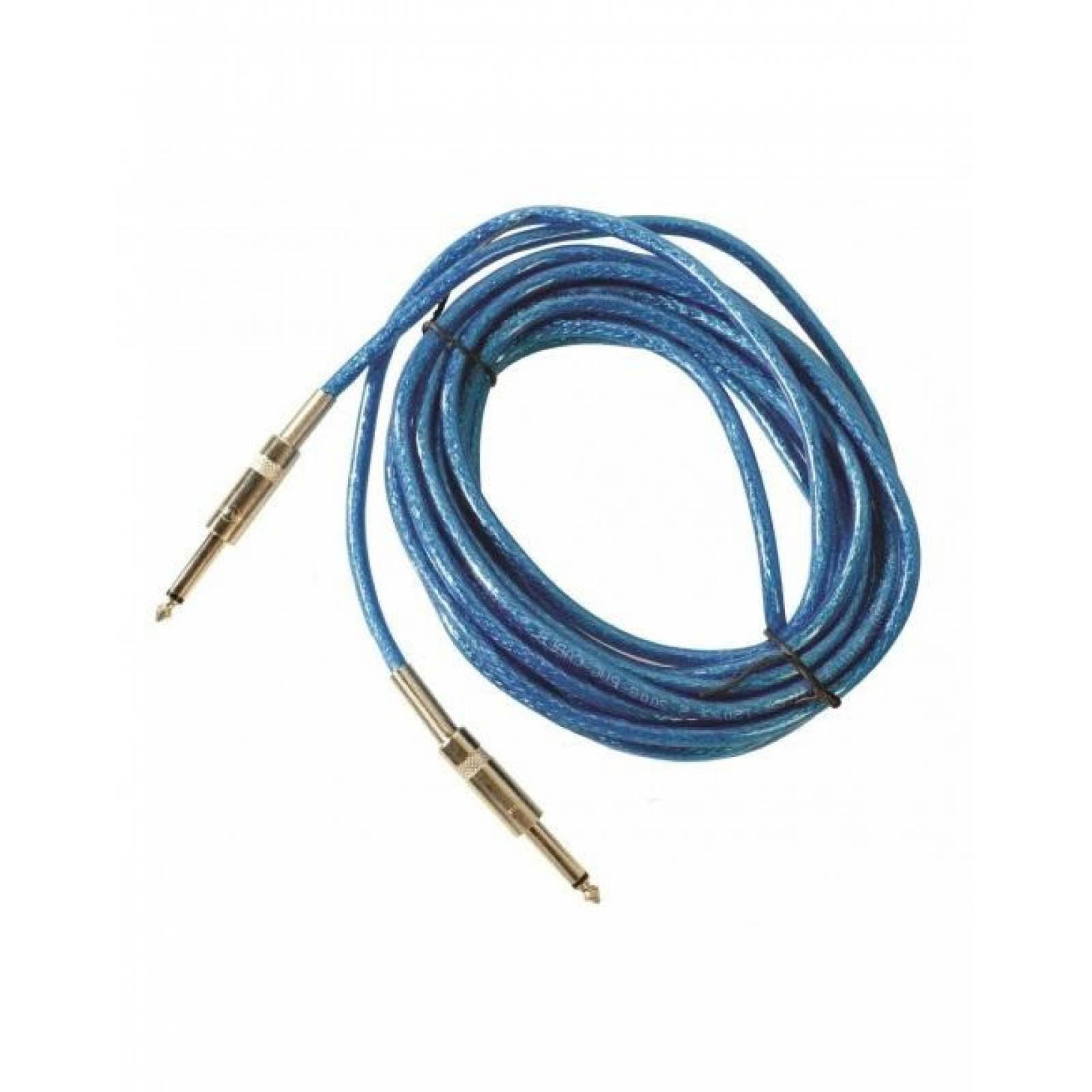 CABLE PARA INSTRUMENTO Y SEÑAL 6.3 A 6.3 MONO 3 METROS 