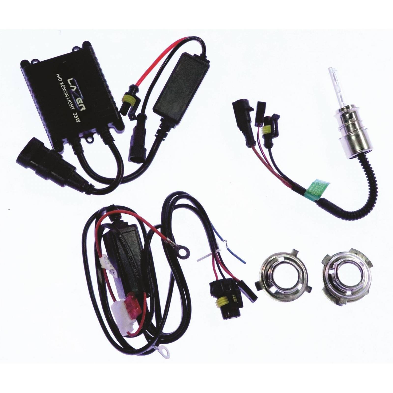 KIT LUZ XENON PARA ESPECIAL PARA MOTO BALASTRA SLIM 