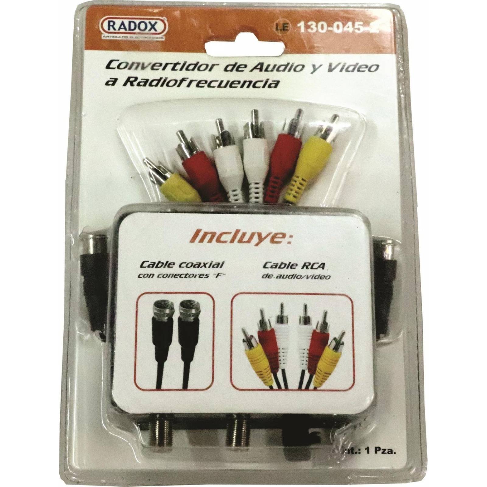 Modulador RF Convertidor De Audio Y Video A Radiofrecuencia 